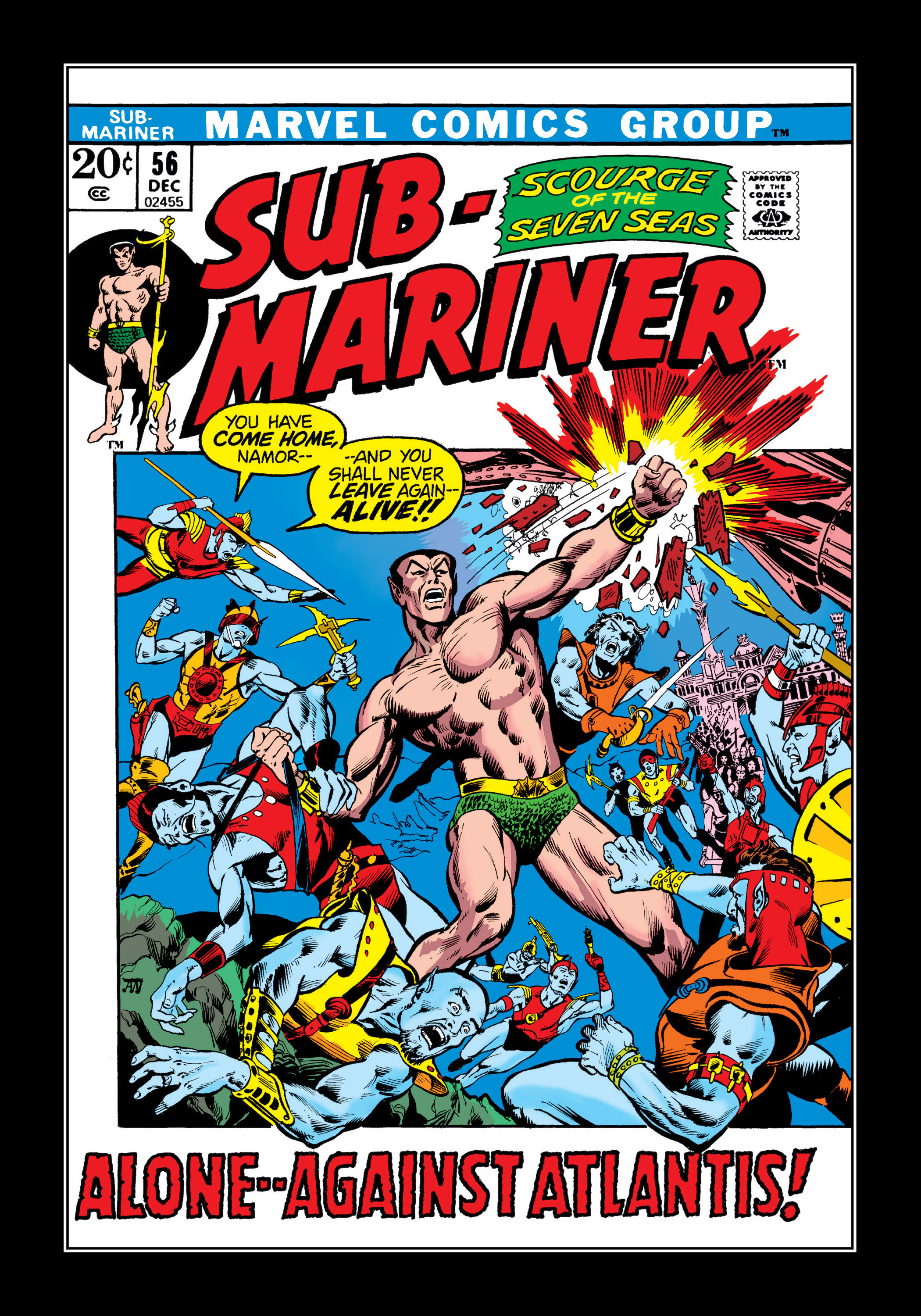 Read online Marvel Masterworks: The Sub-Mariner comic -  Issue # TPB 7 (Part 2) - 22