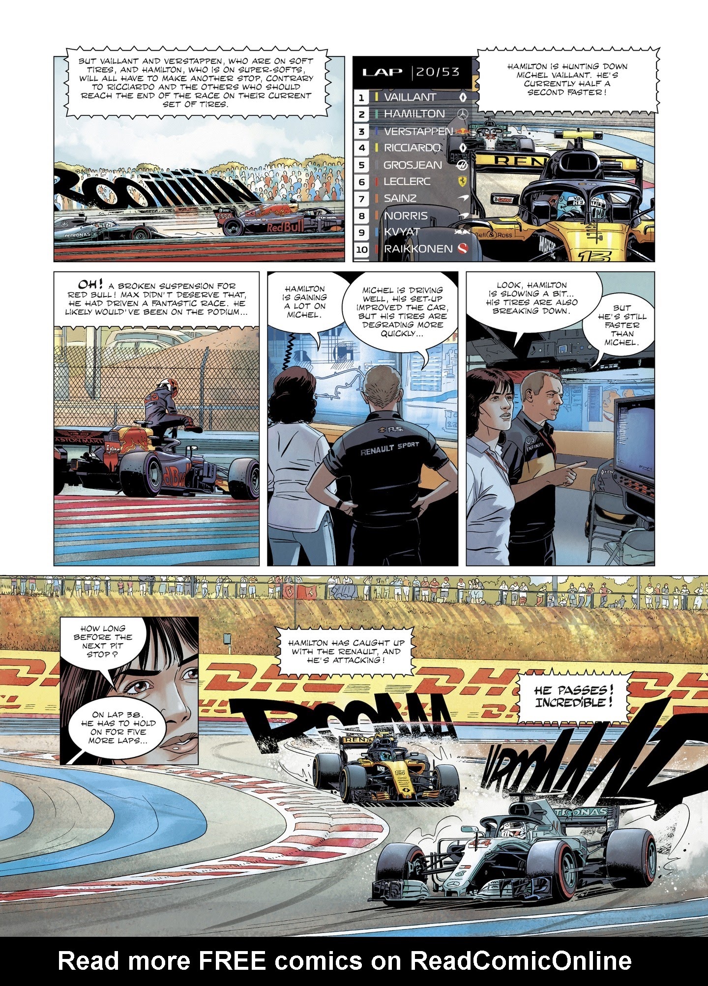 Read online Michel Vaillant comic -  Issue #8 - 50