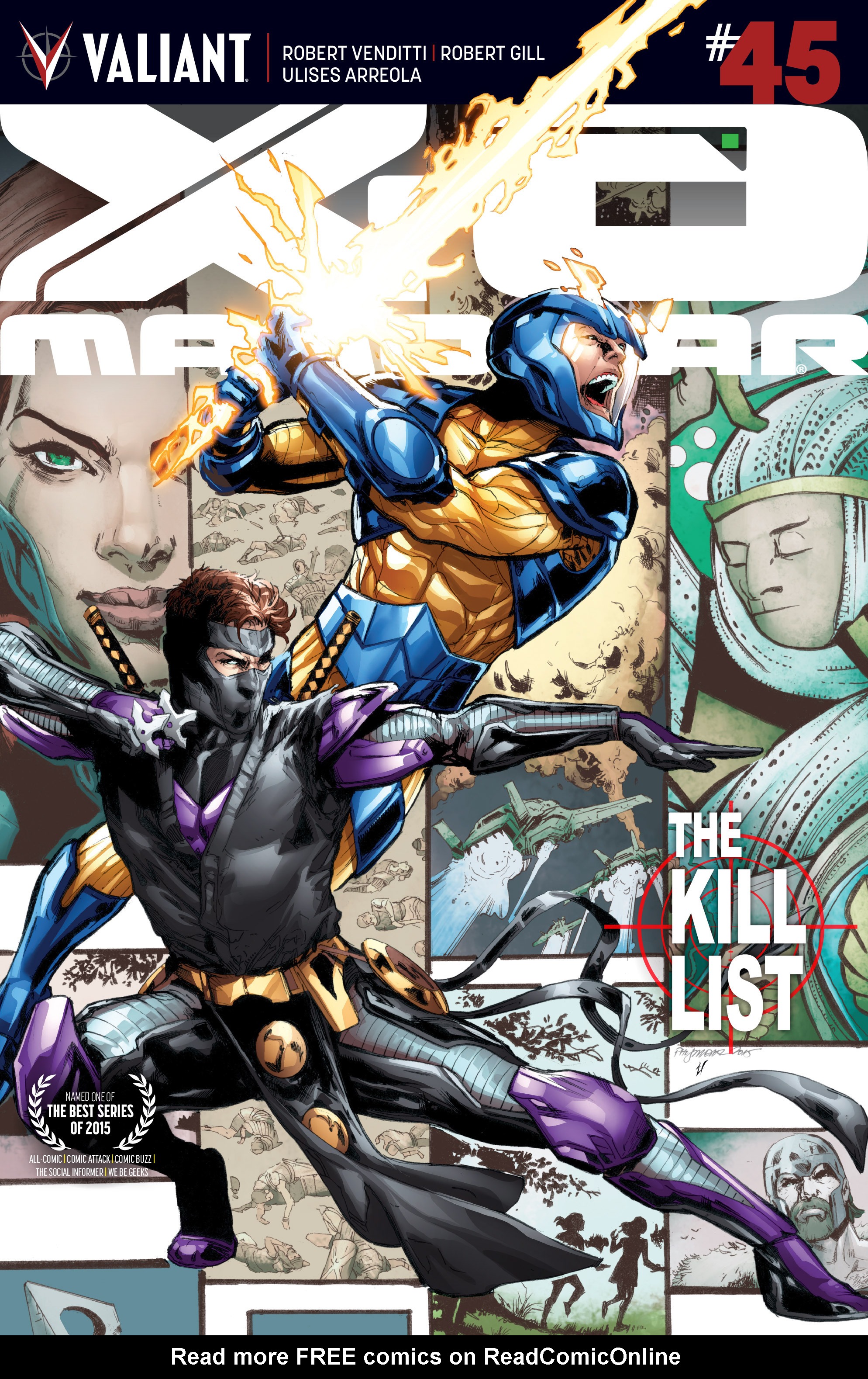 Read online X-O Manowar (2012) comic -  Issue #45 - 1