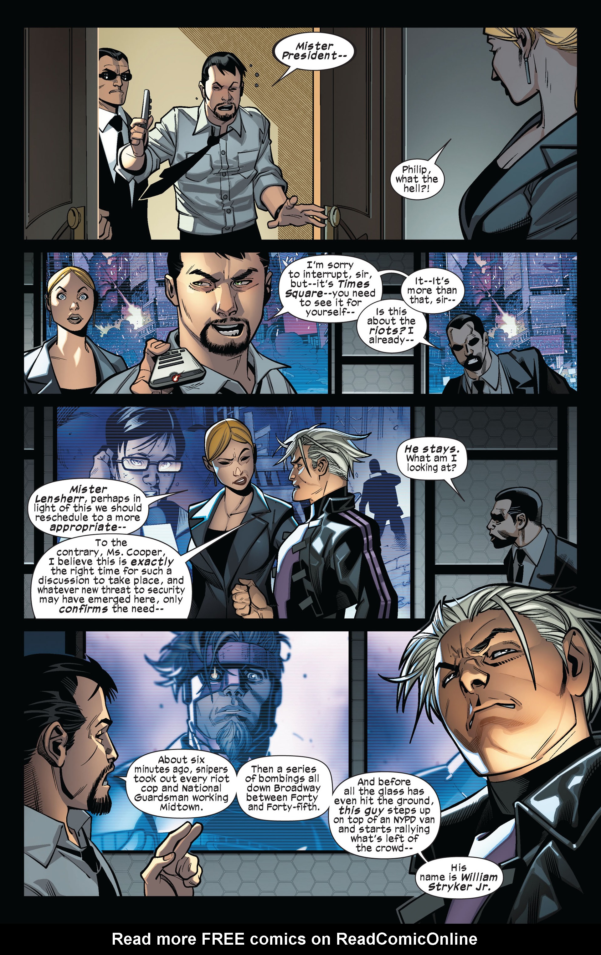 Read online Ultimate Comics X-Men comic -  Issue #4 - 12
