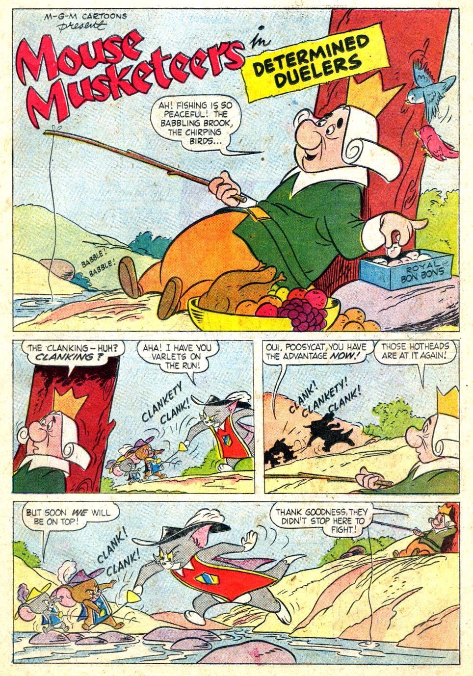 Read online M.G.M's The Mouse Musketeers comic -  Issue #18 - 23