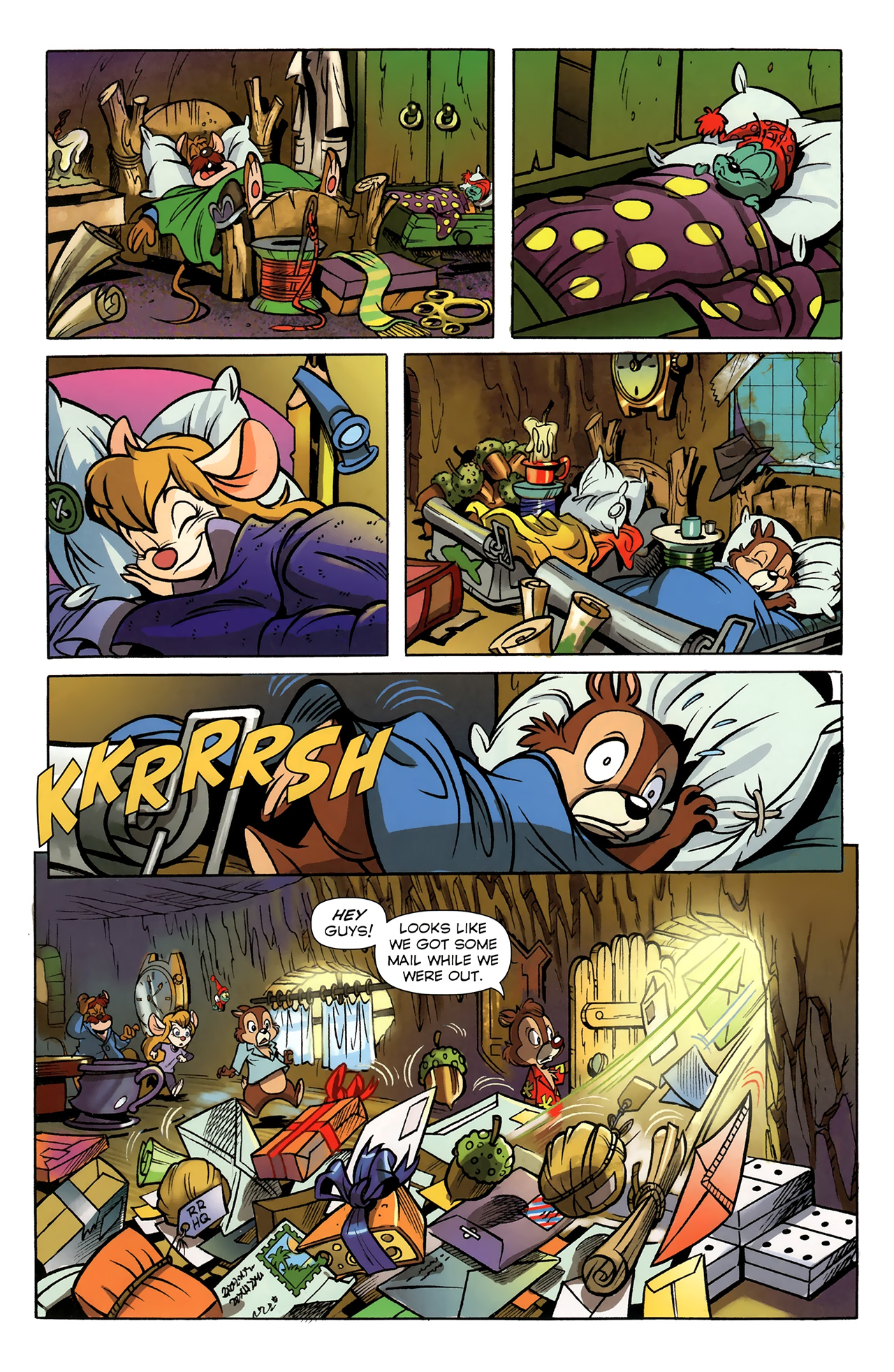 Read online Chip 'N' Dale Rescue Rangers comic -  Issue #5 - 5
