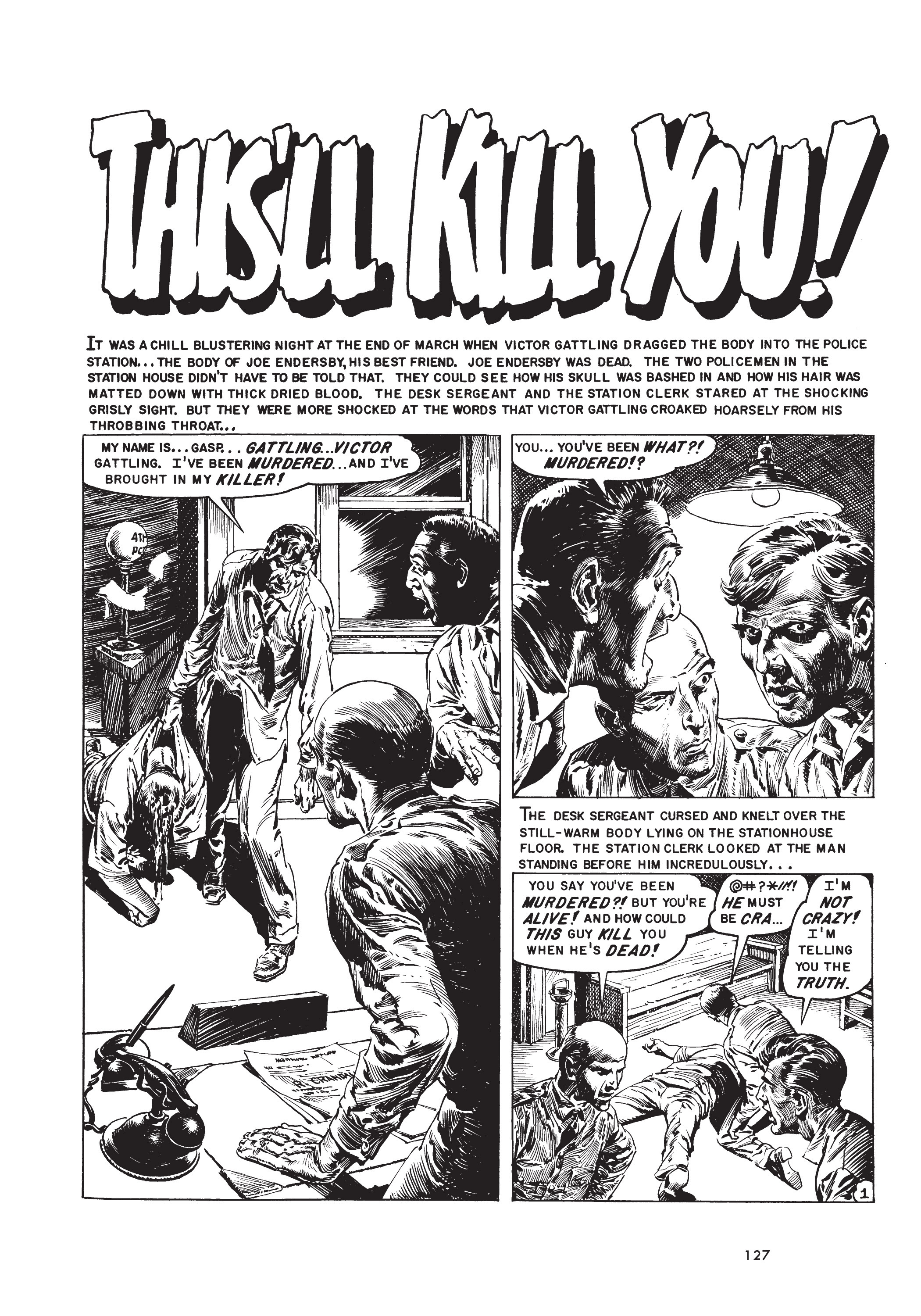 Read online The High Cost of Dying and Other Stories comic -  Issue # TPB - 141