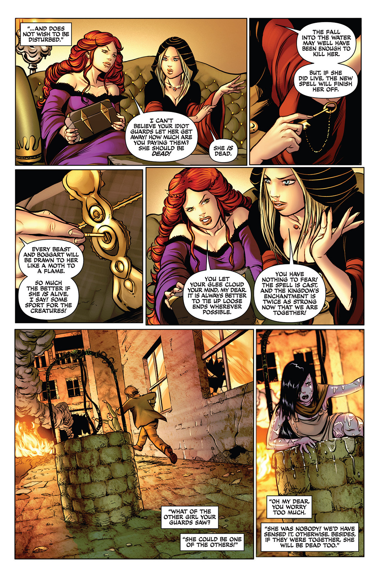 Read online Damsels comic -  Issue #3 - 9