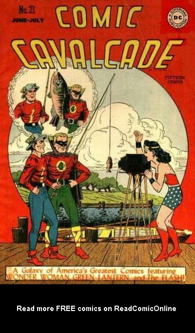 Read online Comic Cavalcade comic -  Issue #21 - 1