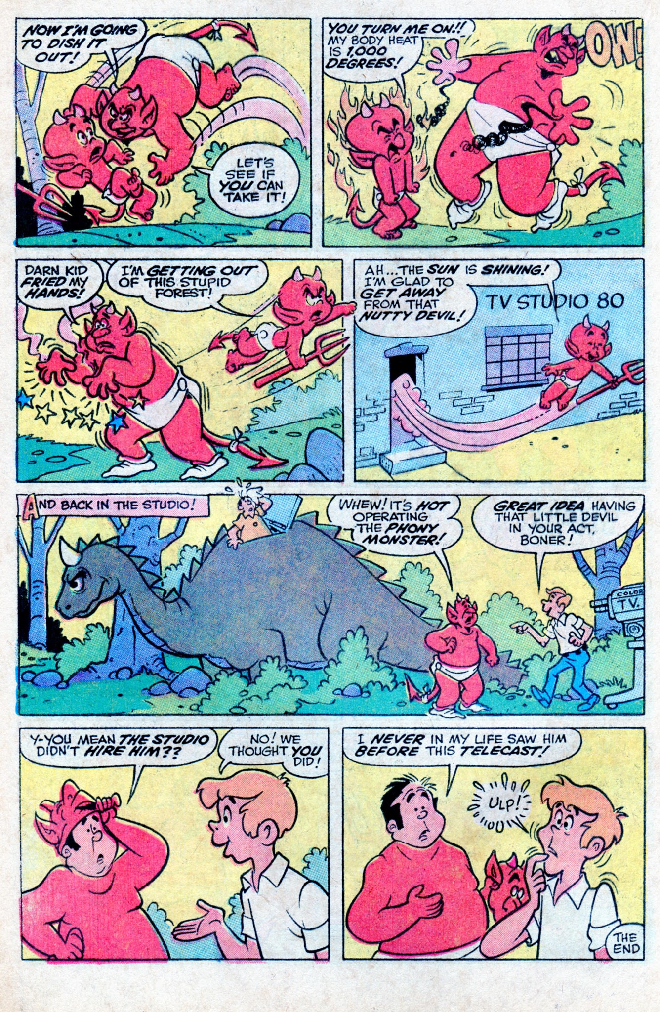 Read online Hot Stuff, the Little Devil comic -  Issue #110 - 16