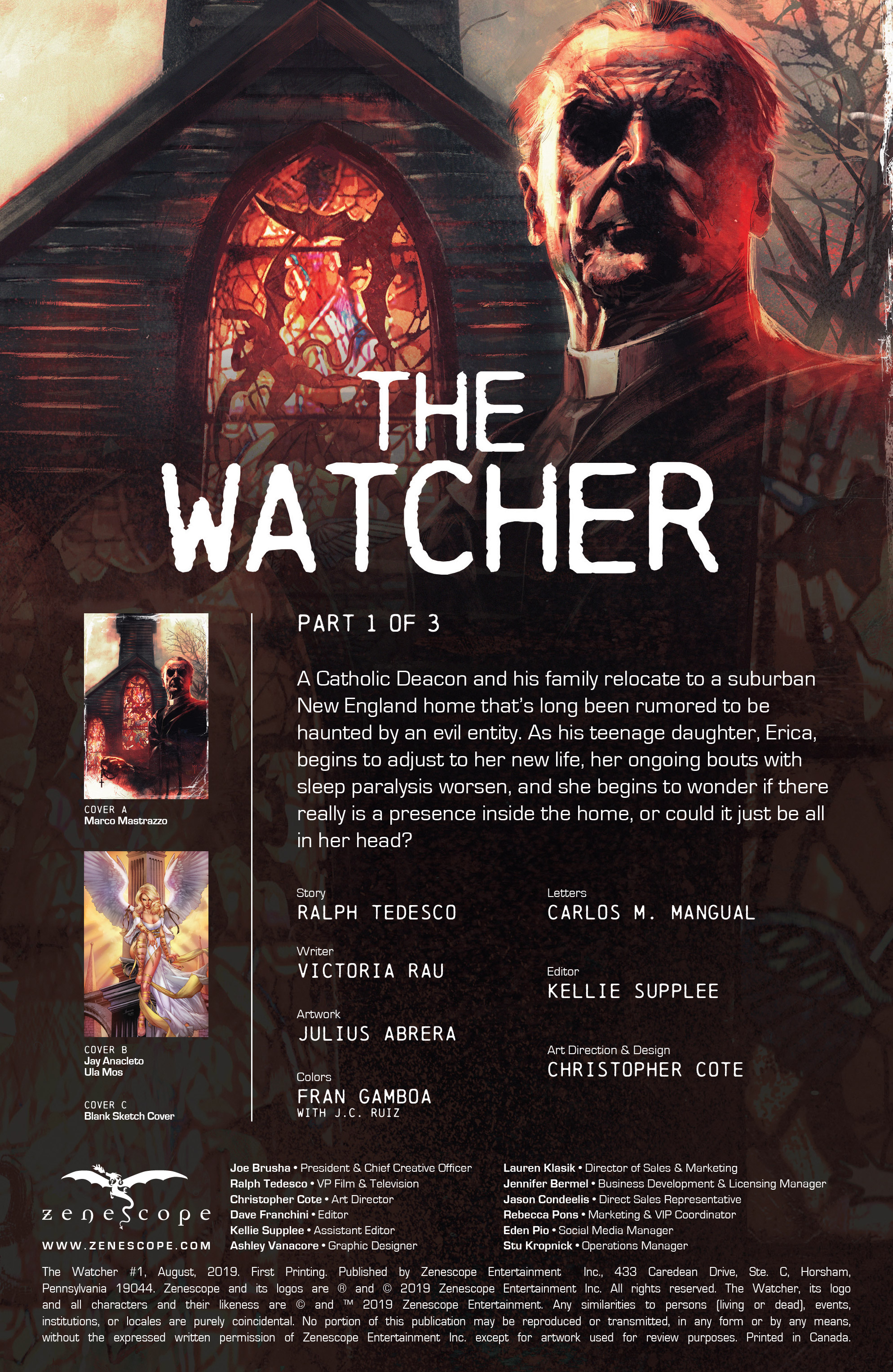 Read online The Watcher comic -  Issue #1 - 2
