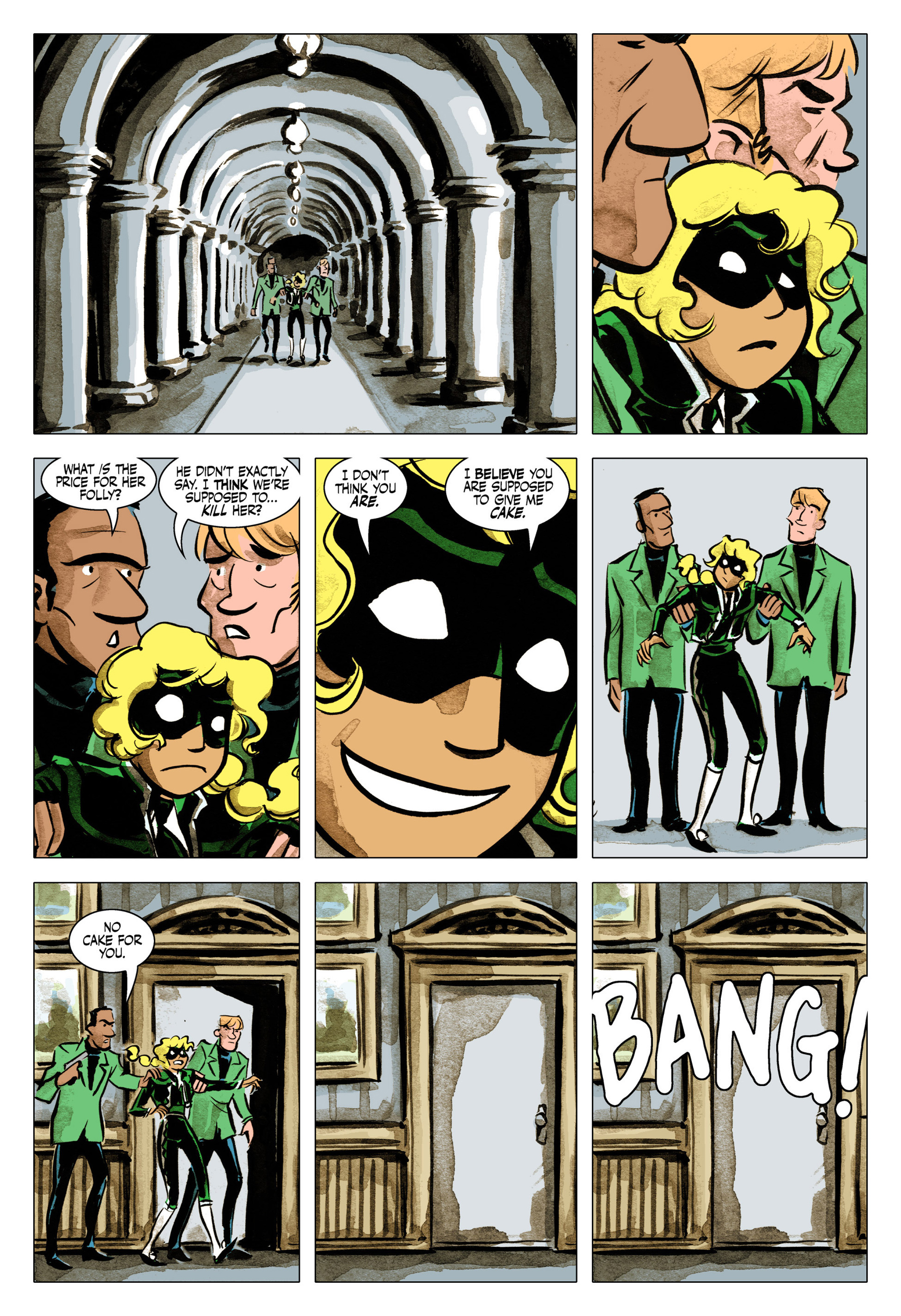 Read online Bandette (2012) comic -  Issue #5 - 17