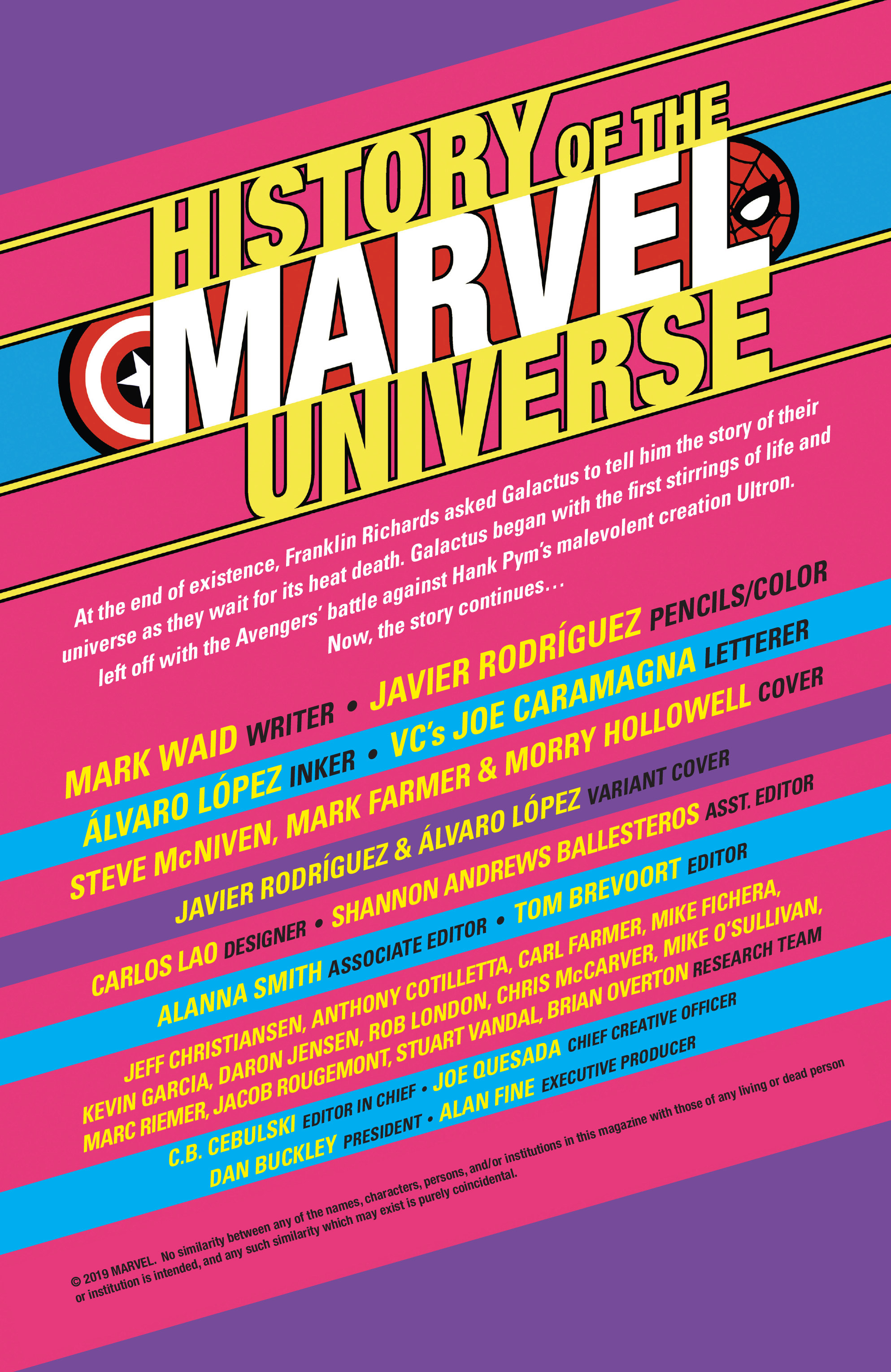 Read online History of the Marvel Universe (2019) comic -  Issue #6 - 2