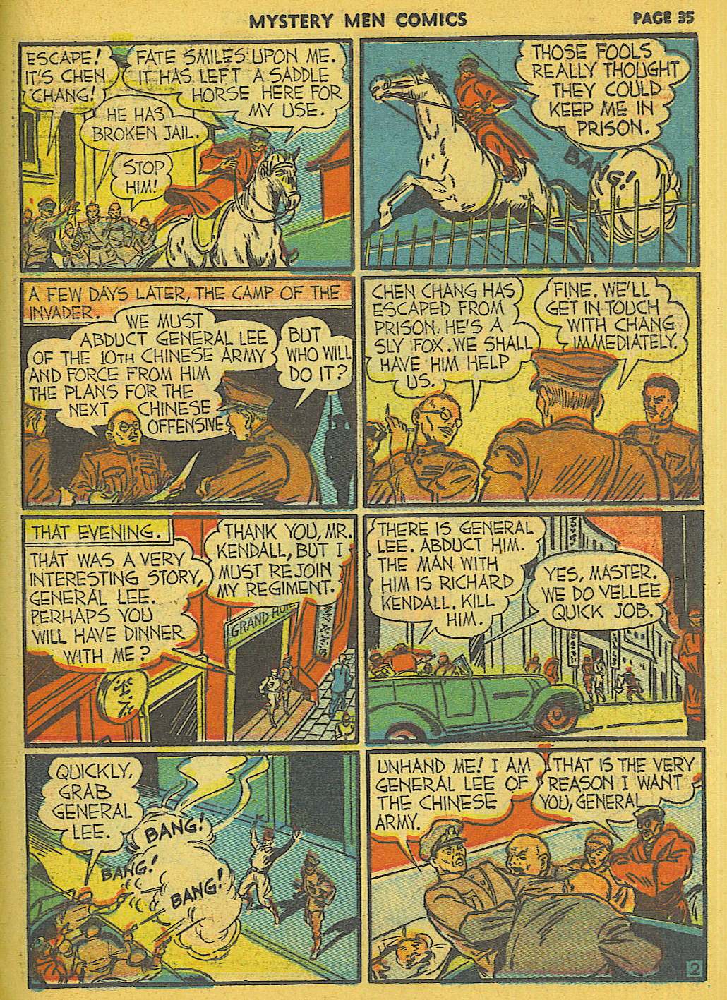 Read online Mystery Men Comics comic -  Issue #23 - 36