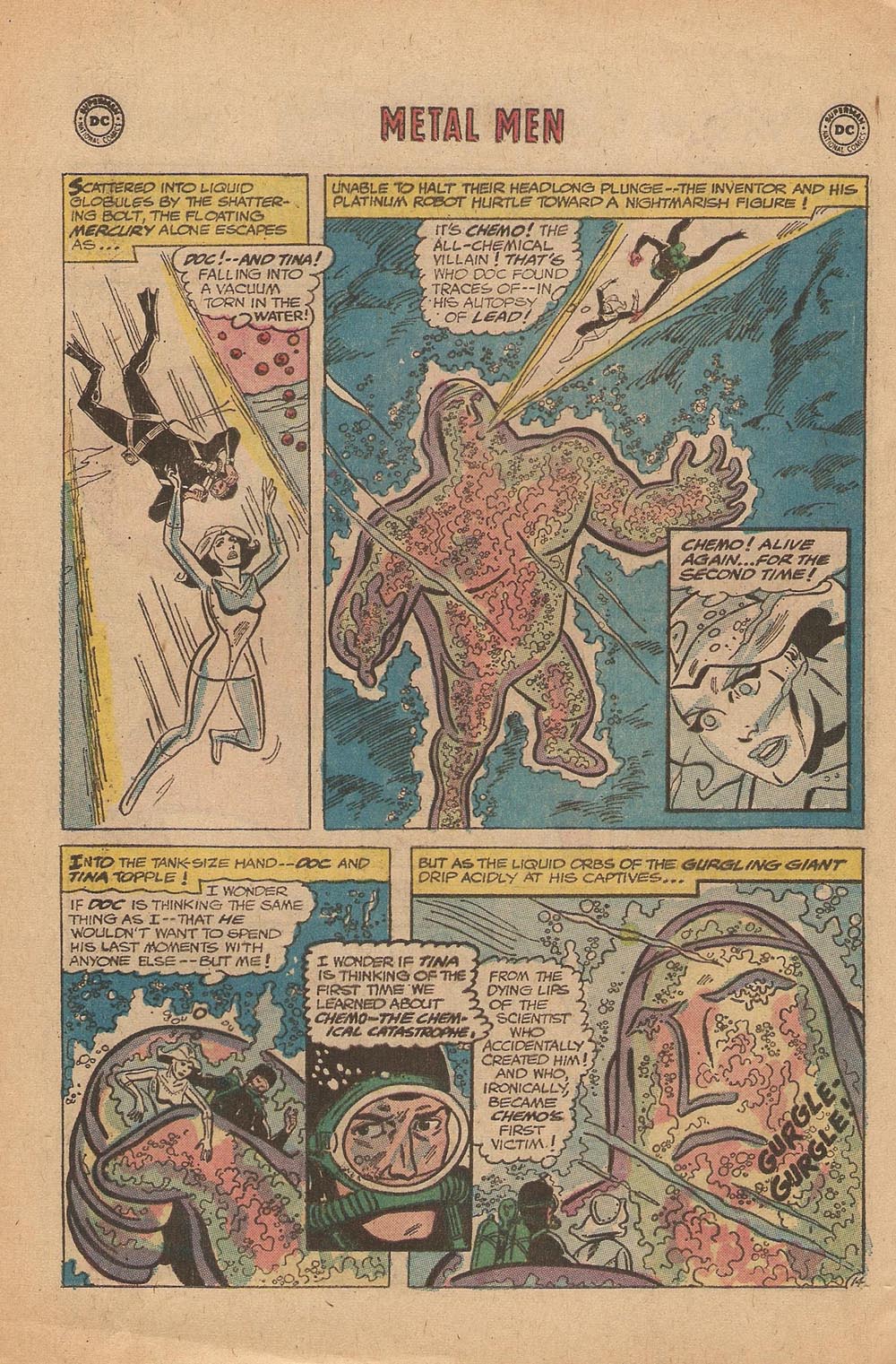 Read online Metal Men (1963) comic -  Issue #43 - 20