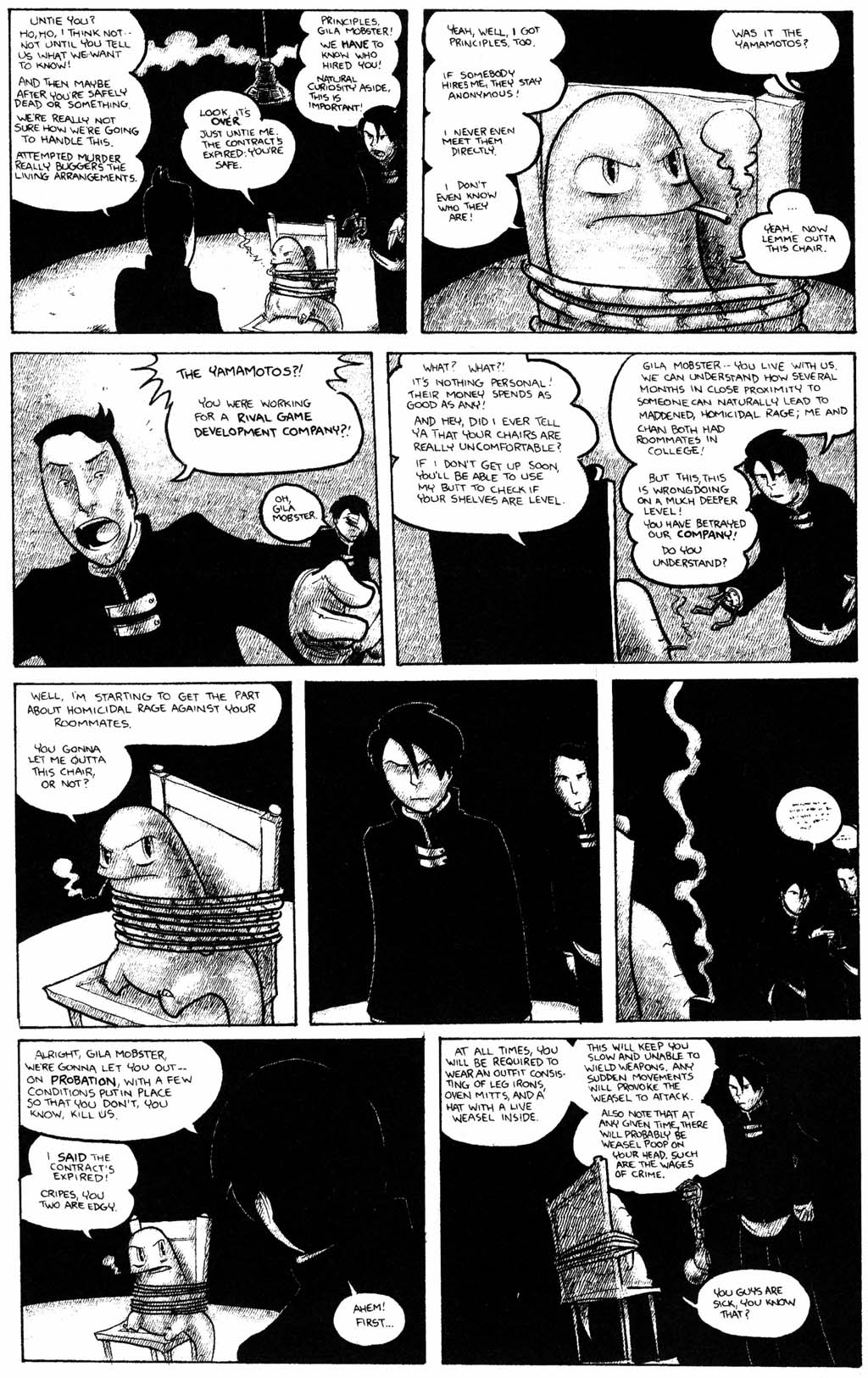 Read online Hsu and Chan comic -  Issue #6 - 12
