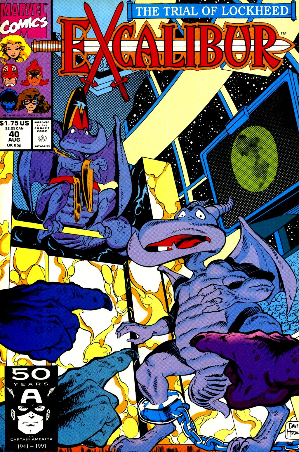 Read online Excalibur (1988) comic -  Issue #40 - 1