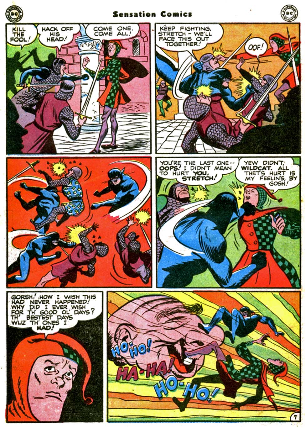 Read online Sensation (Mystery) Comics comic -  Issue #64 - 48