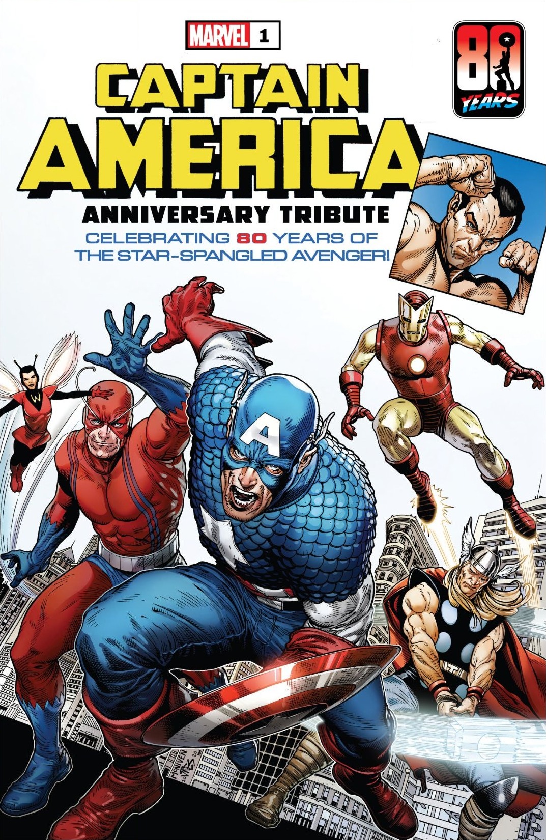 Read online Captain America Anniversary Tribute comic -  Issue # Full - 1