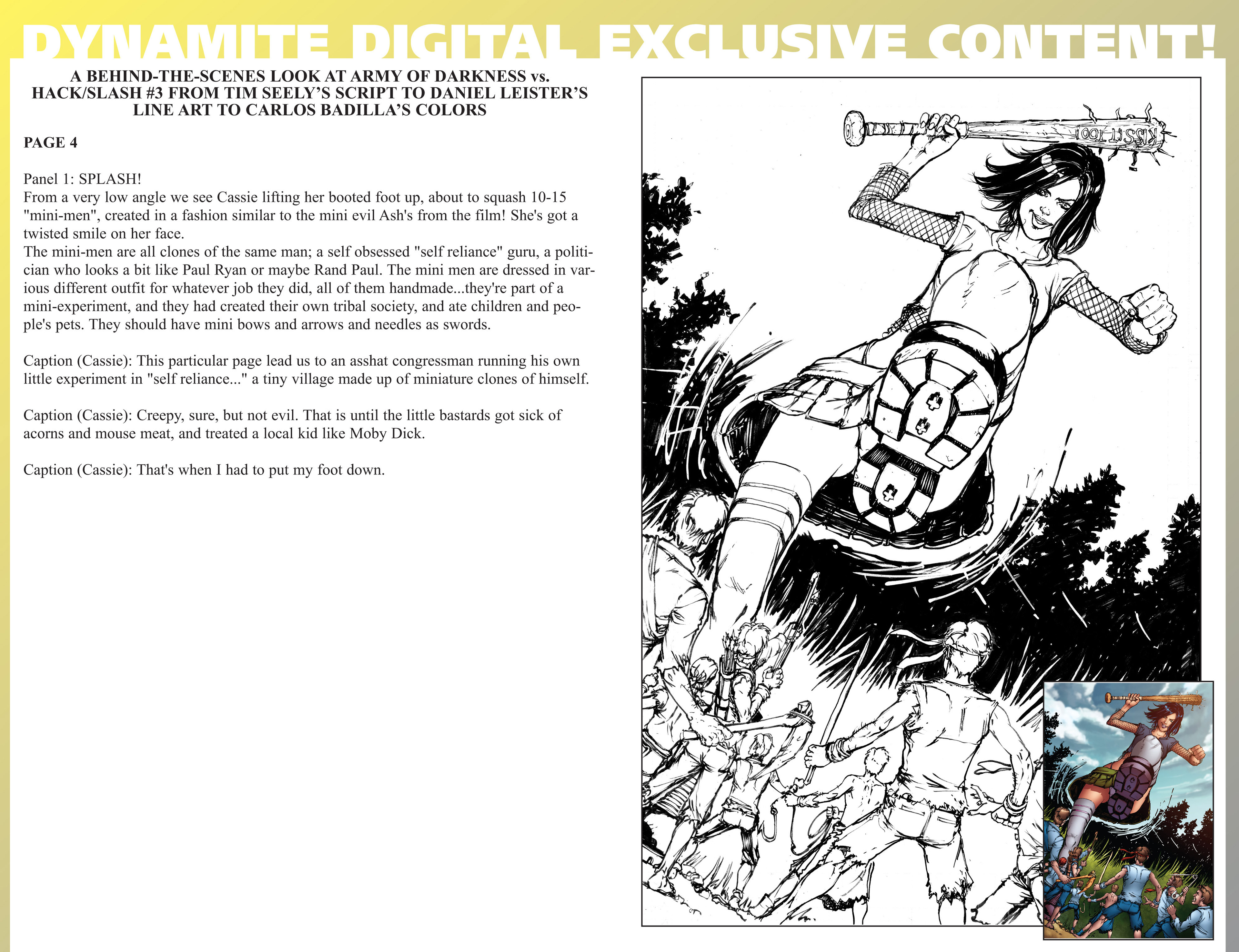 Read online Army of Darkness vs. Hack/Slash comic -  Issue #3 - 31