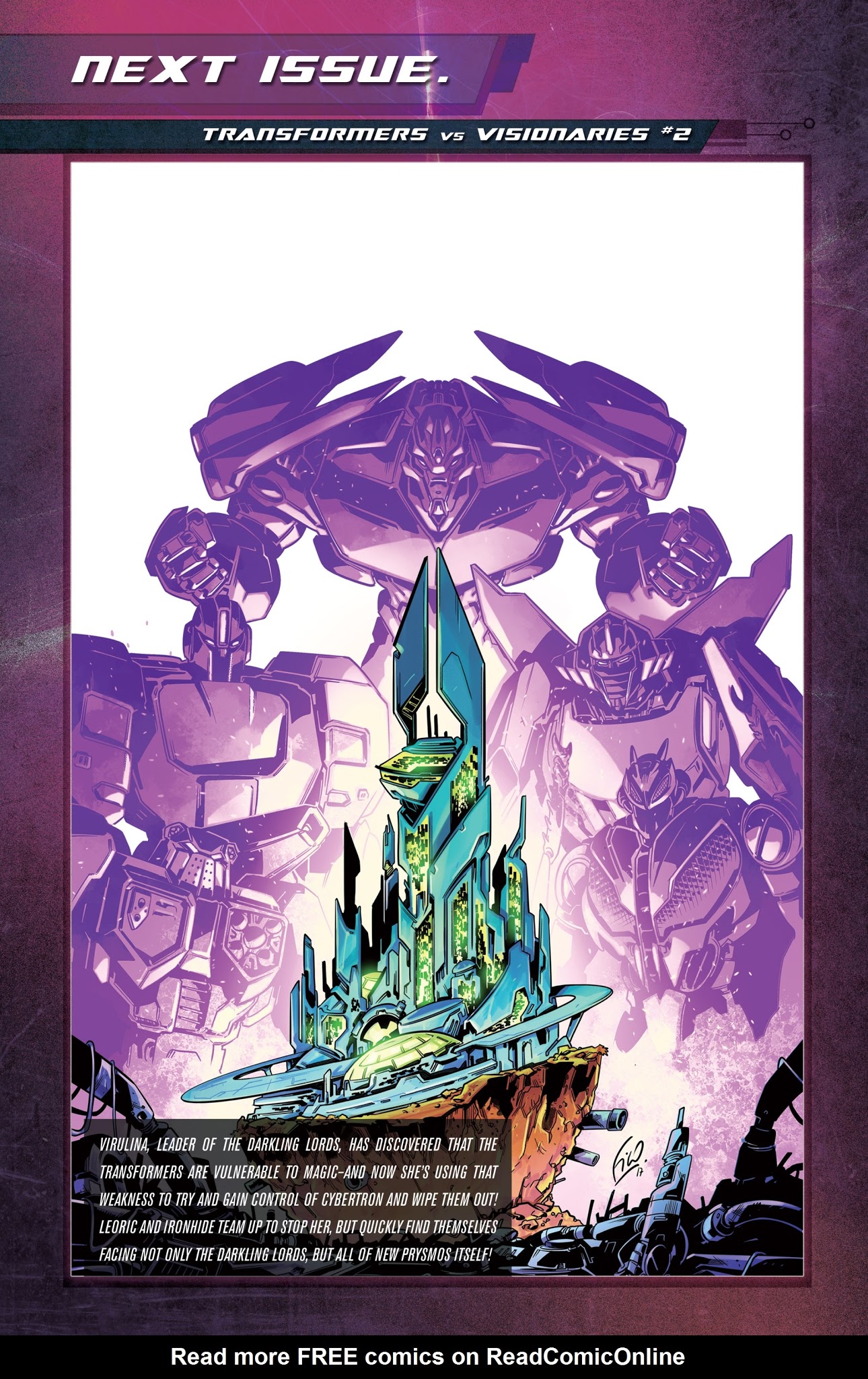 Read online Transformers vs. Visionaries comic -  Issue #1 - 27