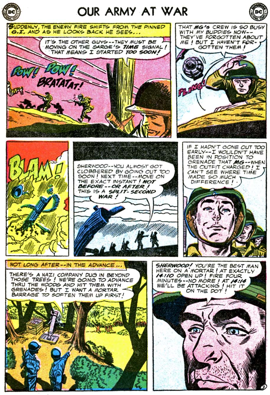 Read online Our Army at War (1952) comic -  Issue #46 - 30