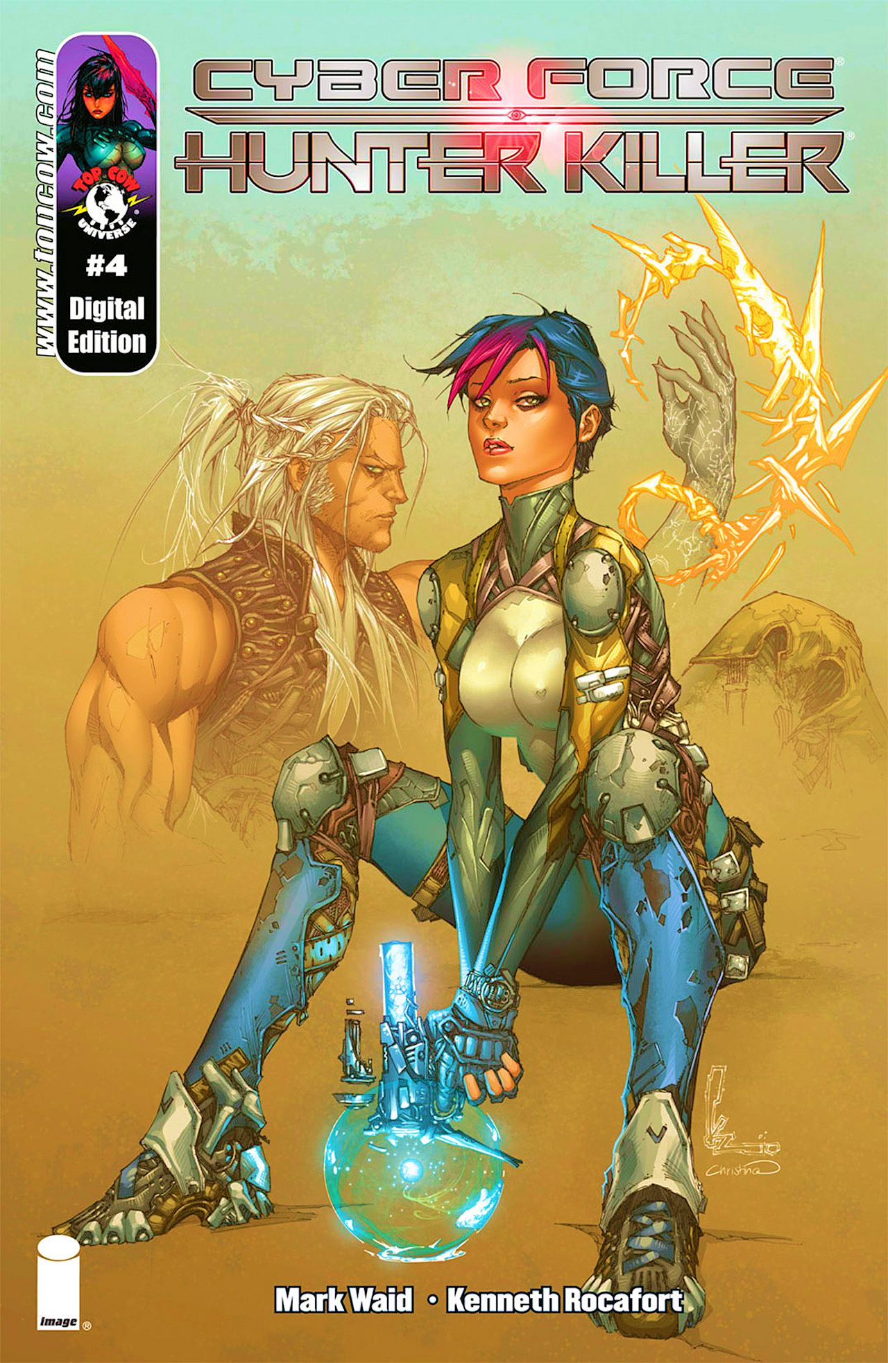 Read online CyberForce/Hunter-Killer comic -  Issue #4 - 1