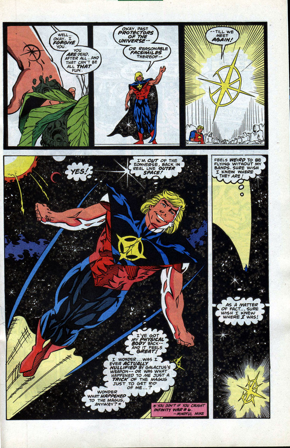 Read online Quasar comic -  Issue #43 - 21