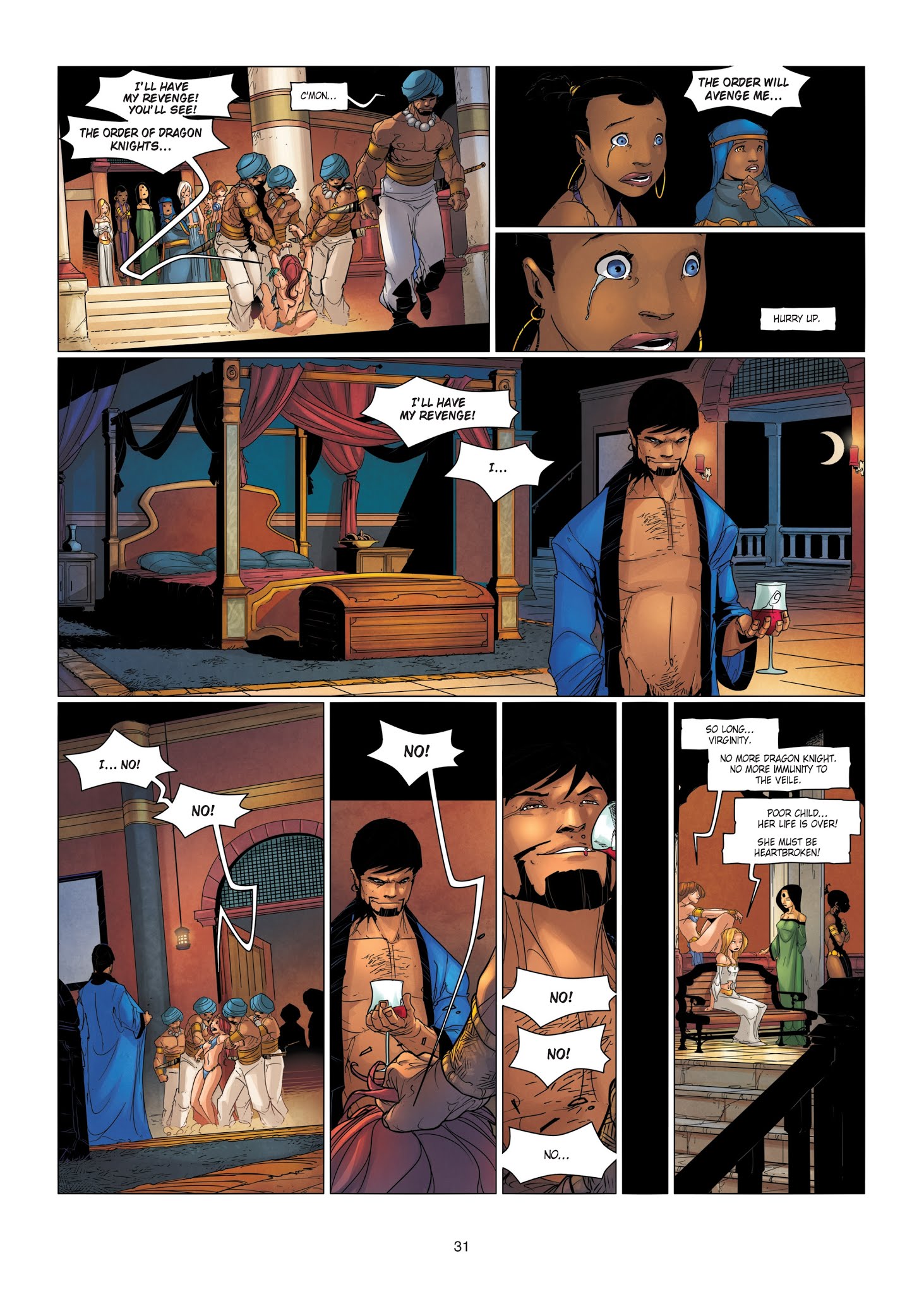 Read online Chronicles of the Dragon Knights comic -  Issue #15 - 31