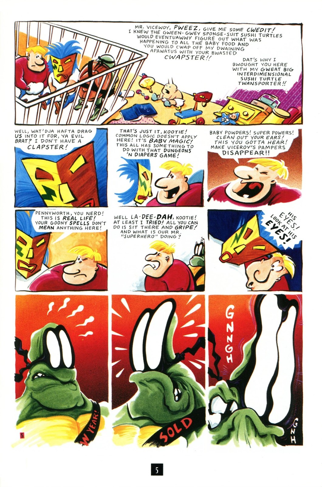 Turtle Soup (1991) issue 3 - Page 7