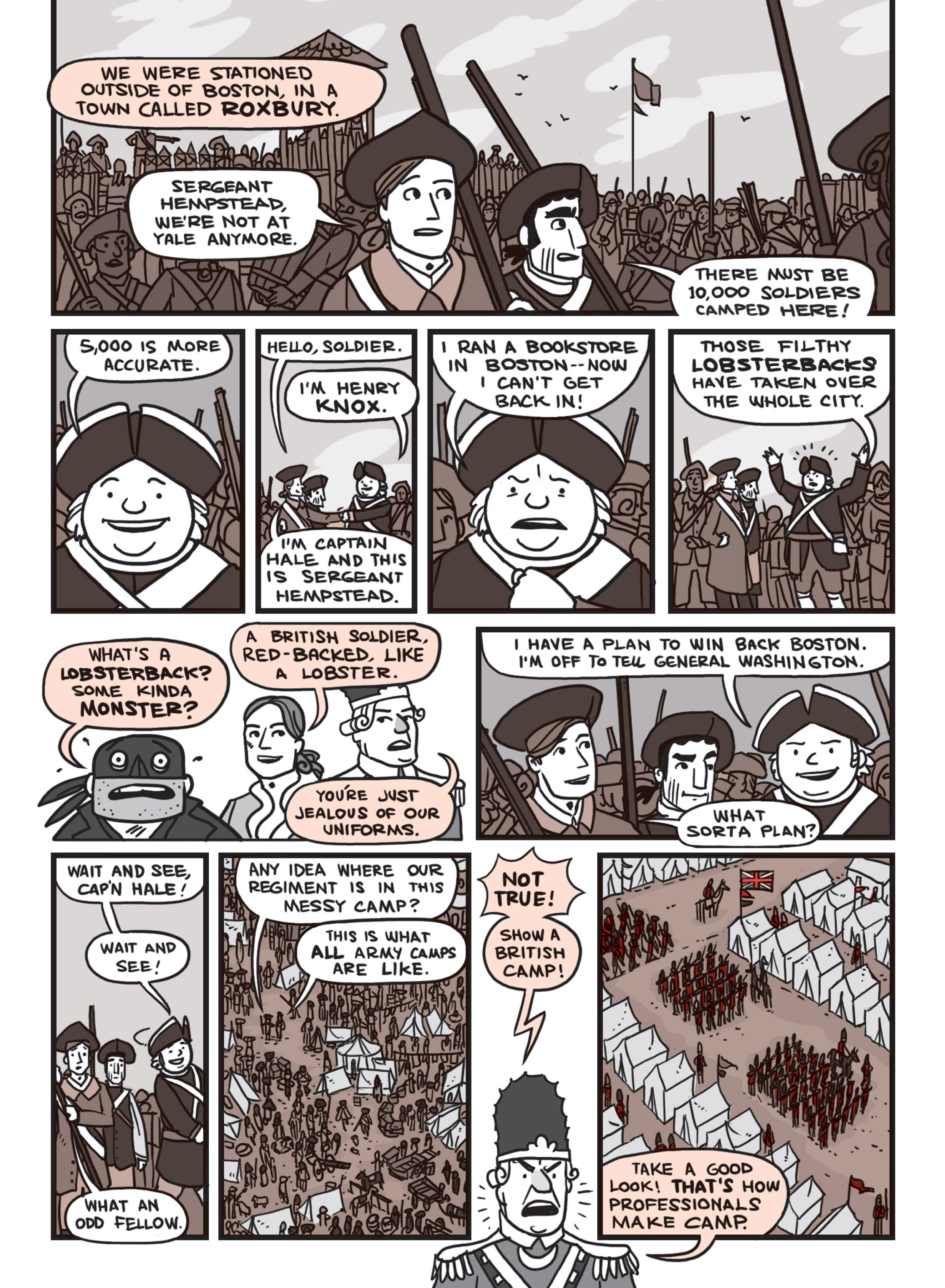 Read online Nathan Hale's Hazardous Tales comic -  Issue # TPB 1 - 32