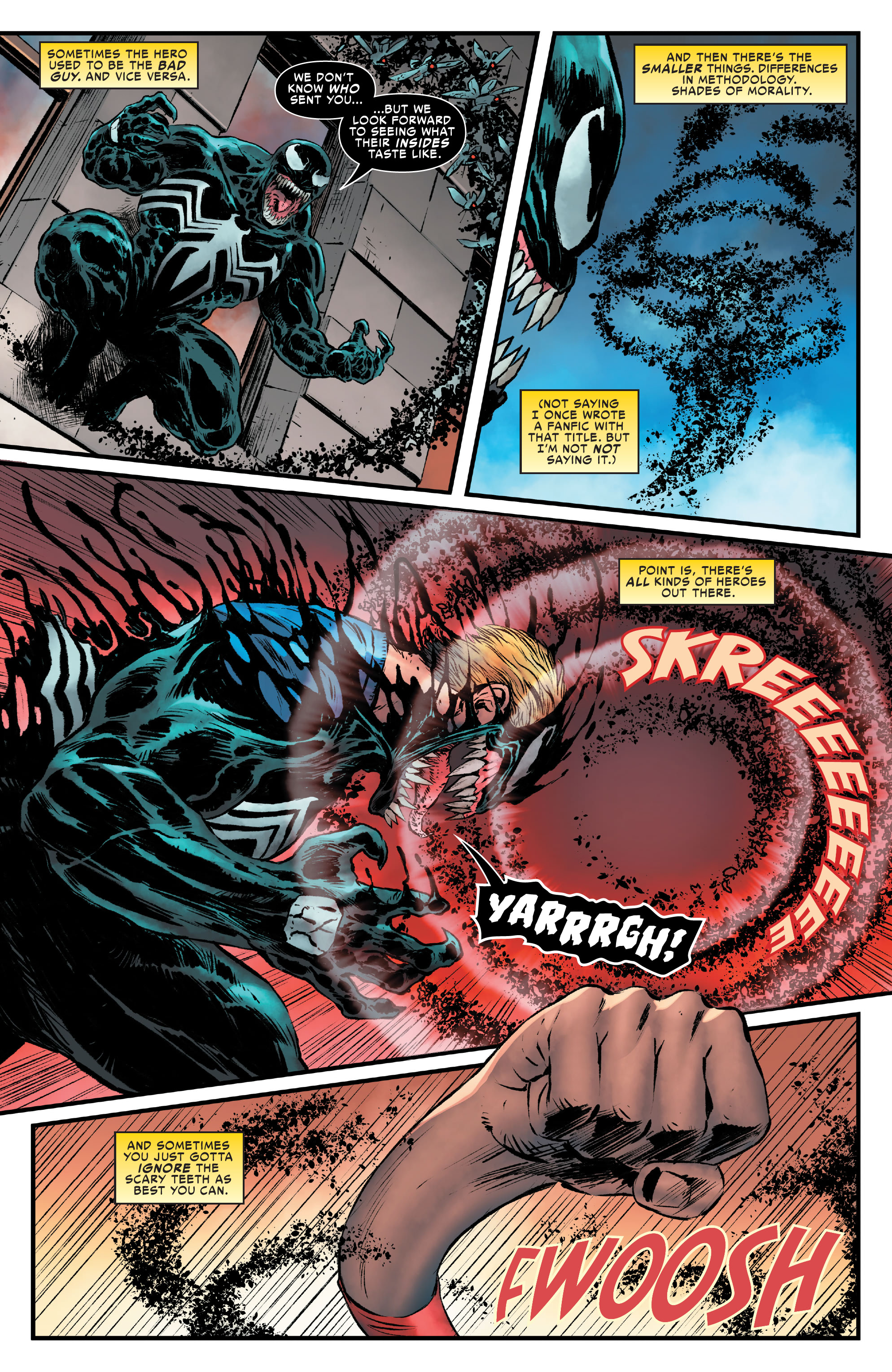 Read online Ms. Marvel & Venom comic -  Issue #1 - 4