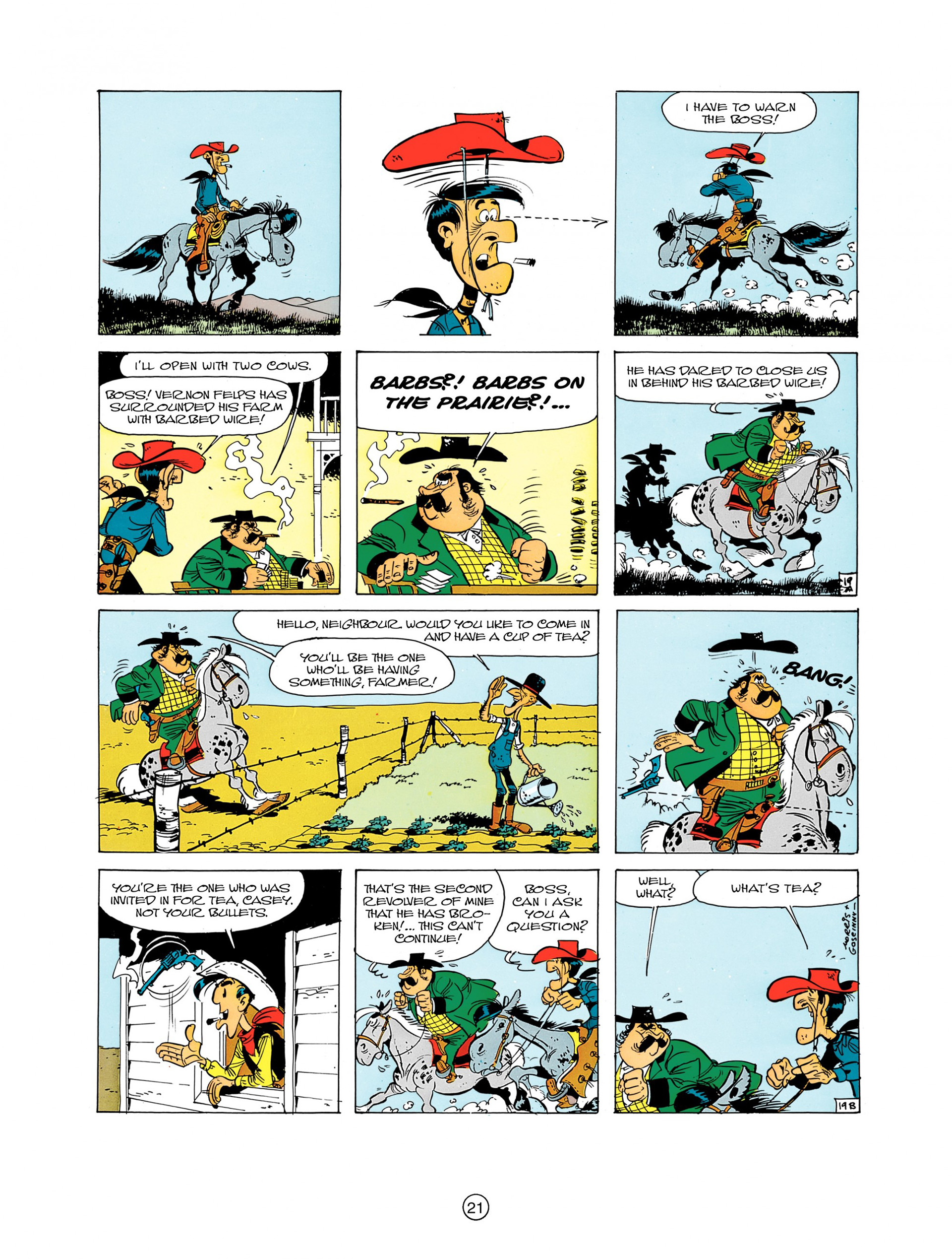 Read online A Lucky Luke Adventure comic -  Issue #7 - 21