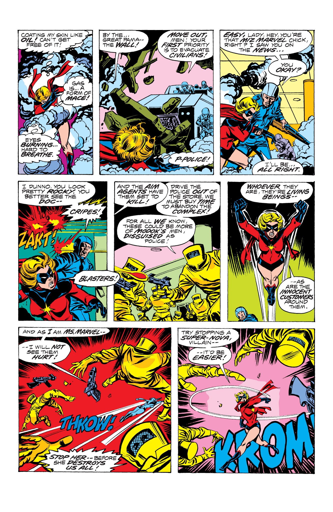 Read online Marvel Masterworks: Ms. Marvel comic -  Issue # TPB 1 - 177