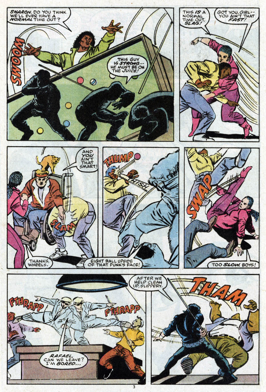Read online Wolfpack (1988) comic -  Issue #8 - 4