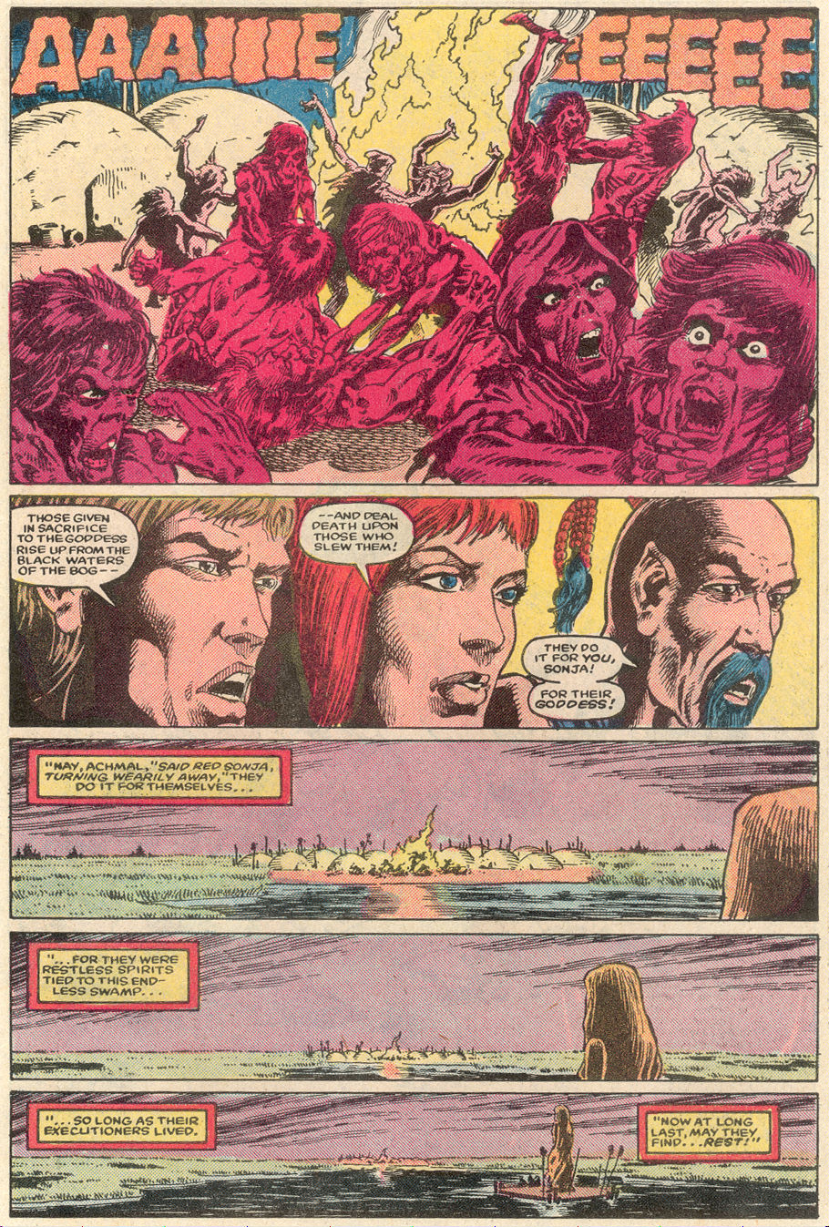 Read online Red Sonja (3rd Series) comic -  Issue #6 - 22