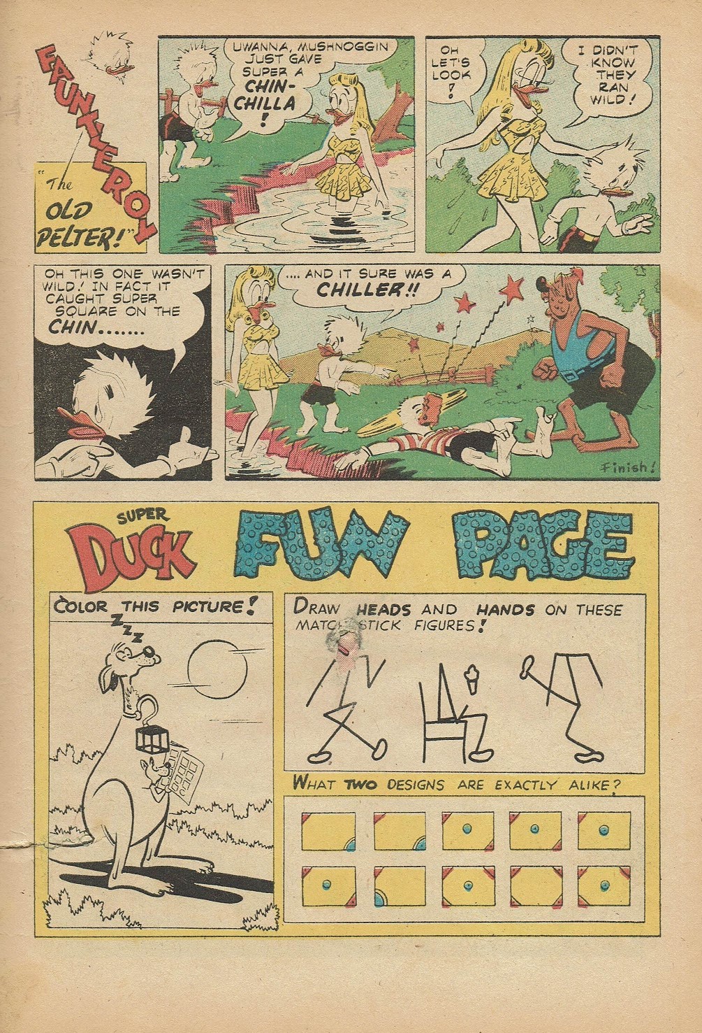 Read online Super Duck Comics comic -  Issue #68 - 7