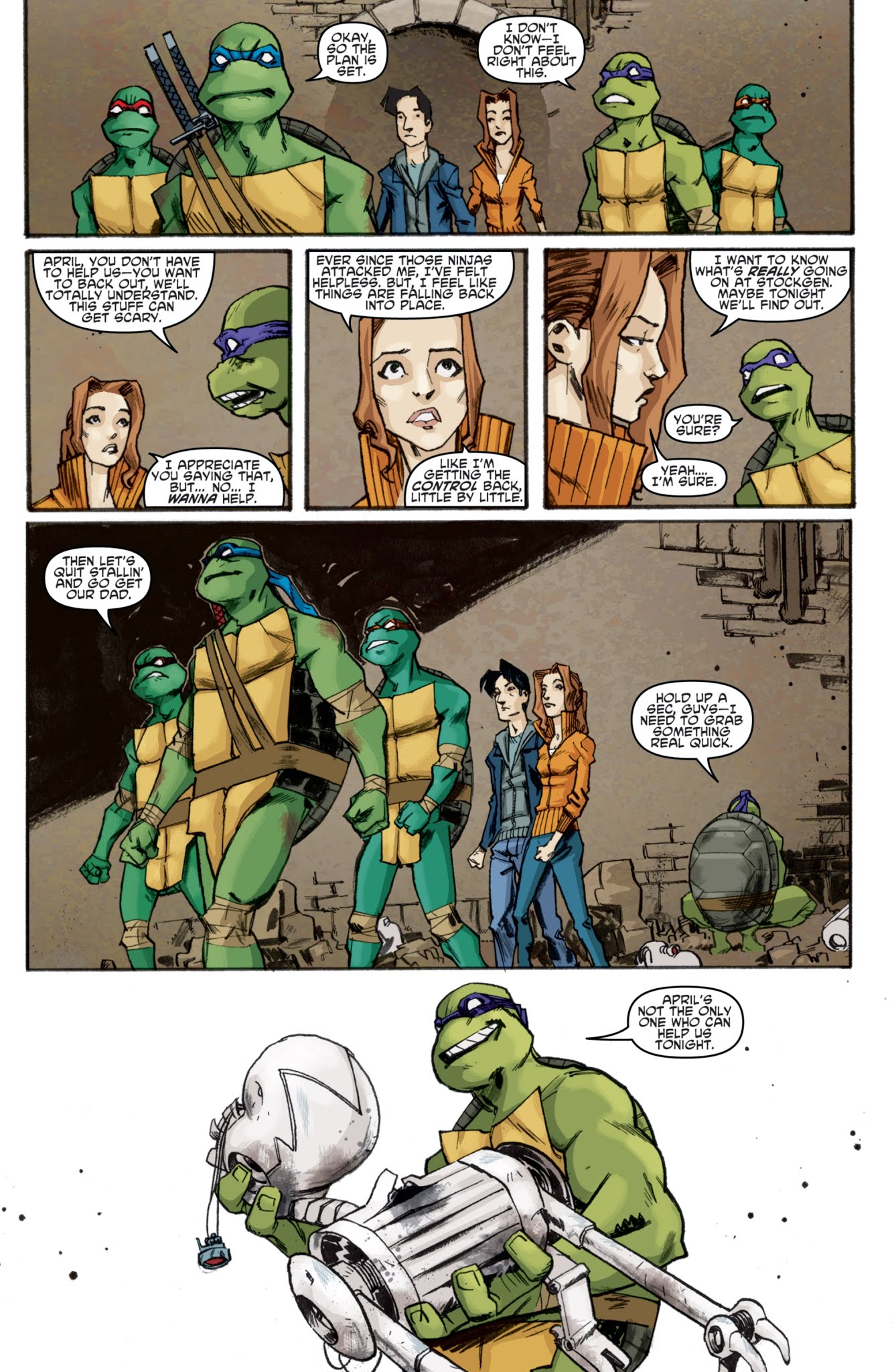 Read online Teenage Mutant Ninja Turtles: The IDW Collection comic -  Issue # TPB 1 (Part 4) - 11