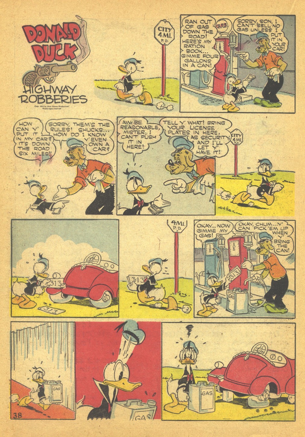 Walt Disney's Comics and Stories issue 37 - Page 40