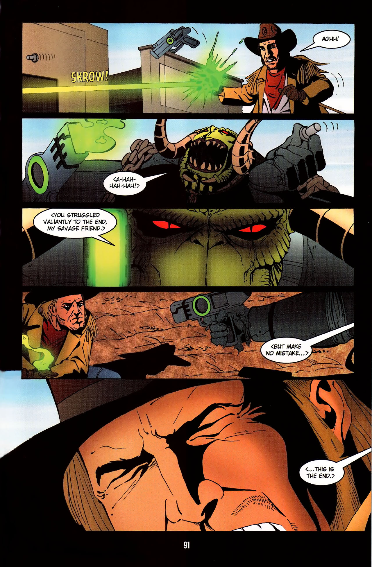 Read online Cowboys & Aliens comic -  Issue # TPB - 100
