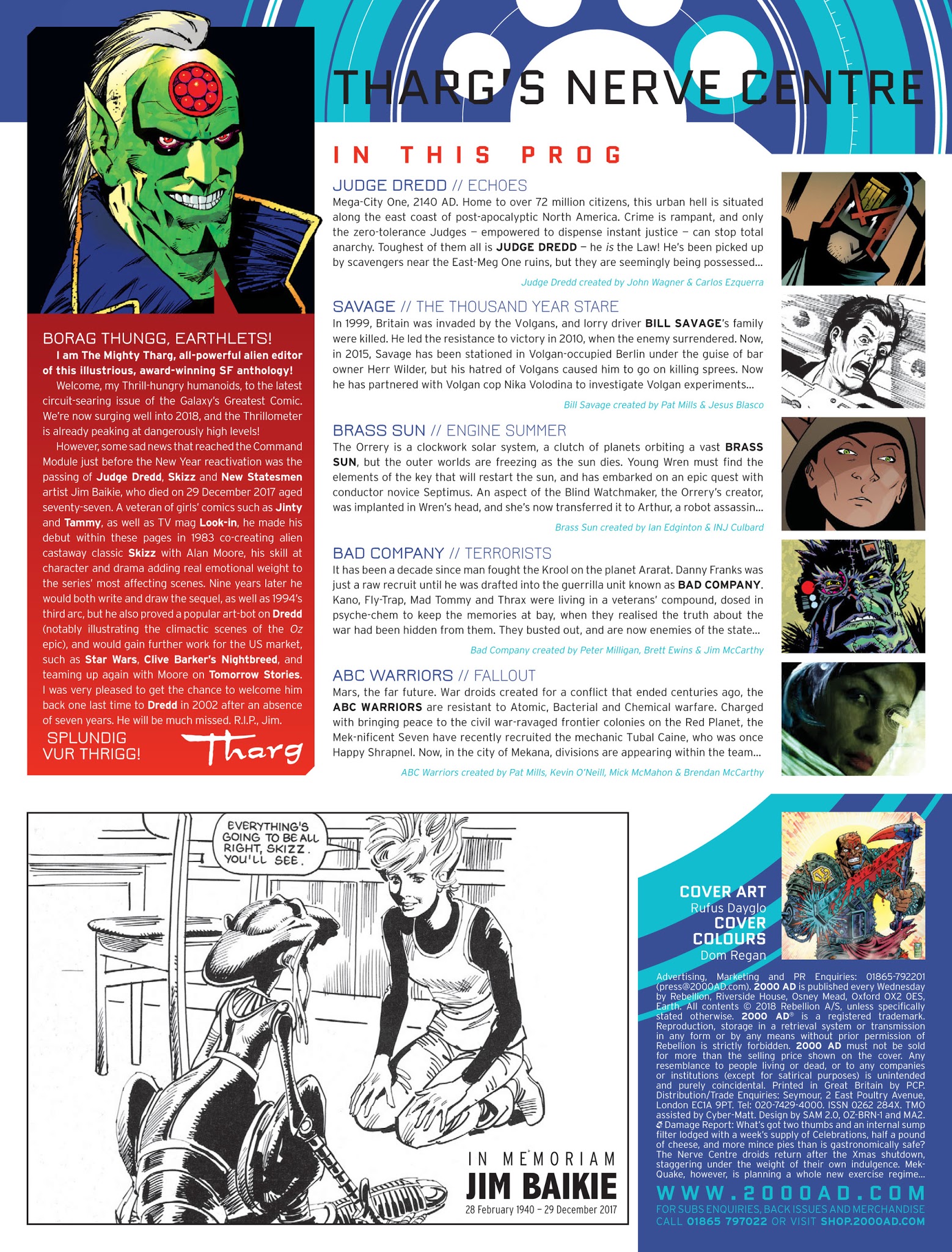 Read online 2000 AD comic -  Issue #2064 - 2