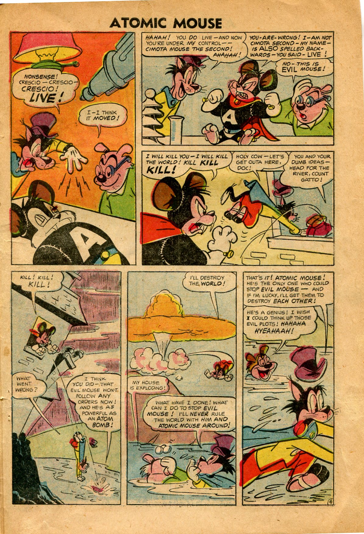Read online Atomic Mouse comic -  Issue #10 - 27