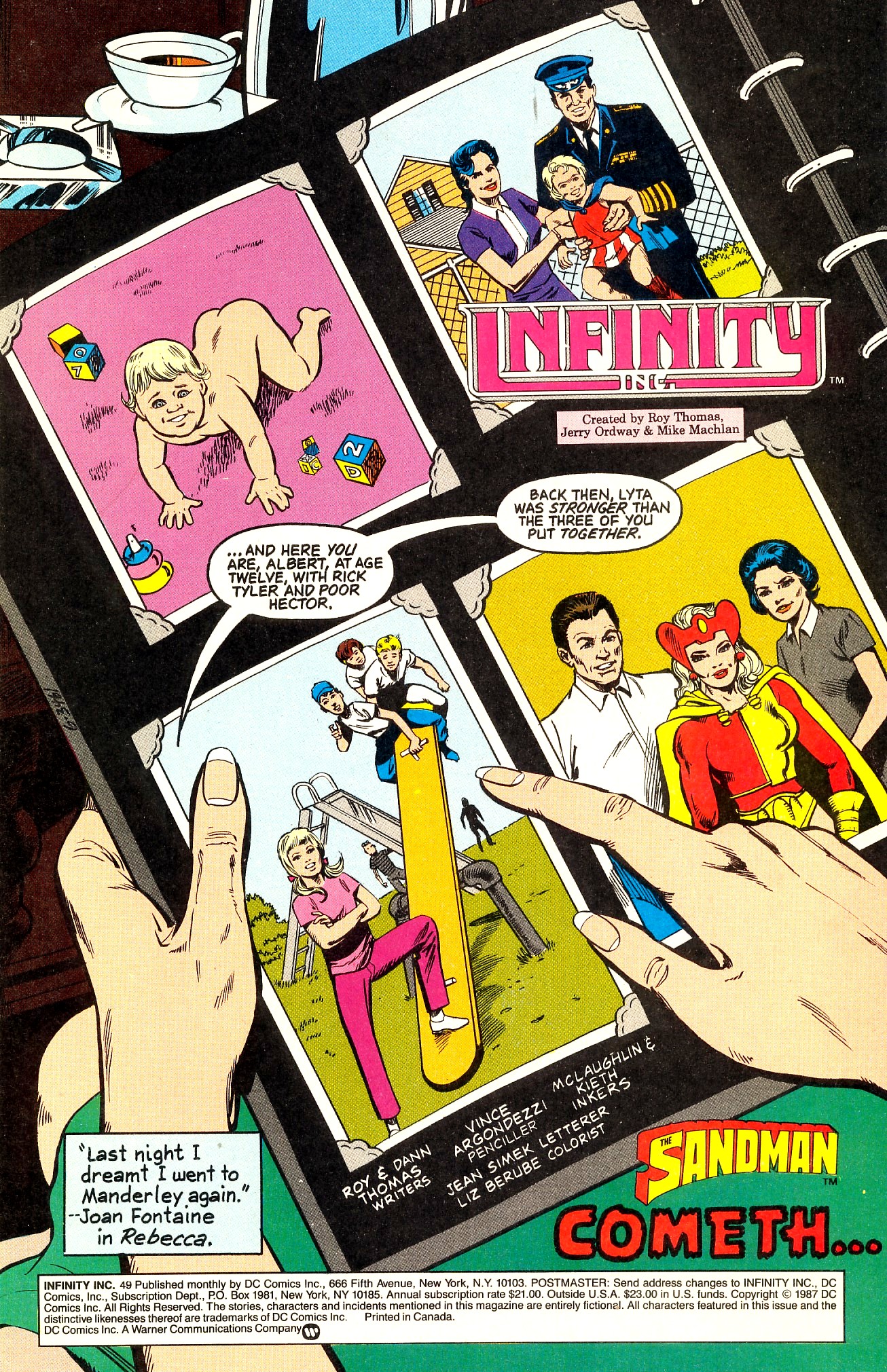 Read online Infinity Inc. (1984) comic -  Issue #49 - 3
