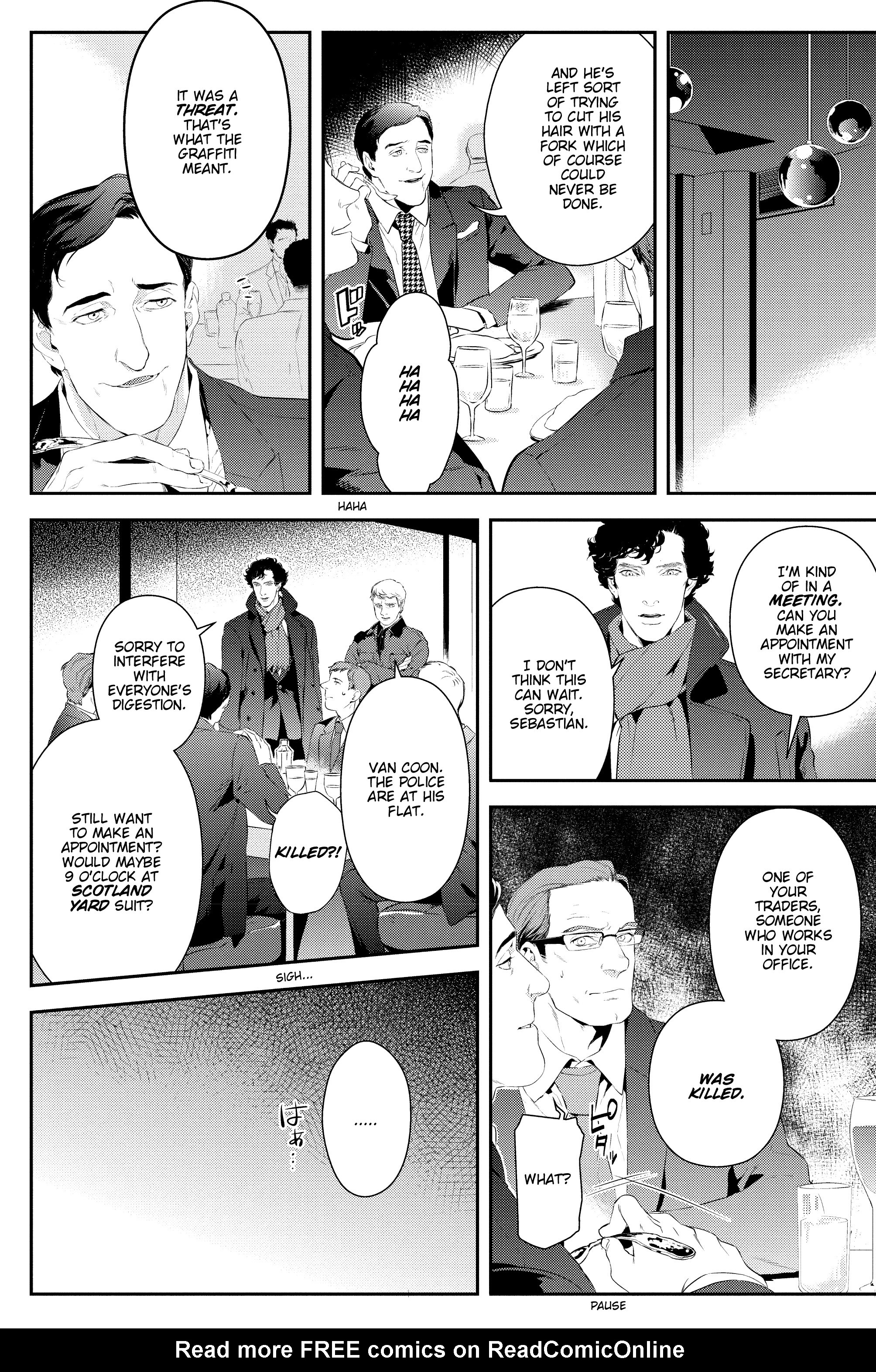 Read online Sherlock: The Blind Banker comic -  Issue #2 - 17