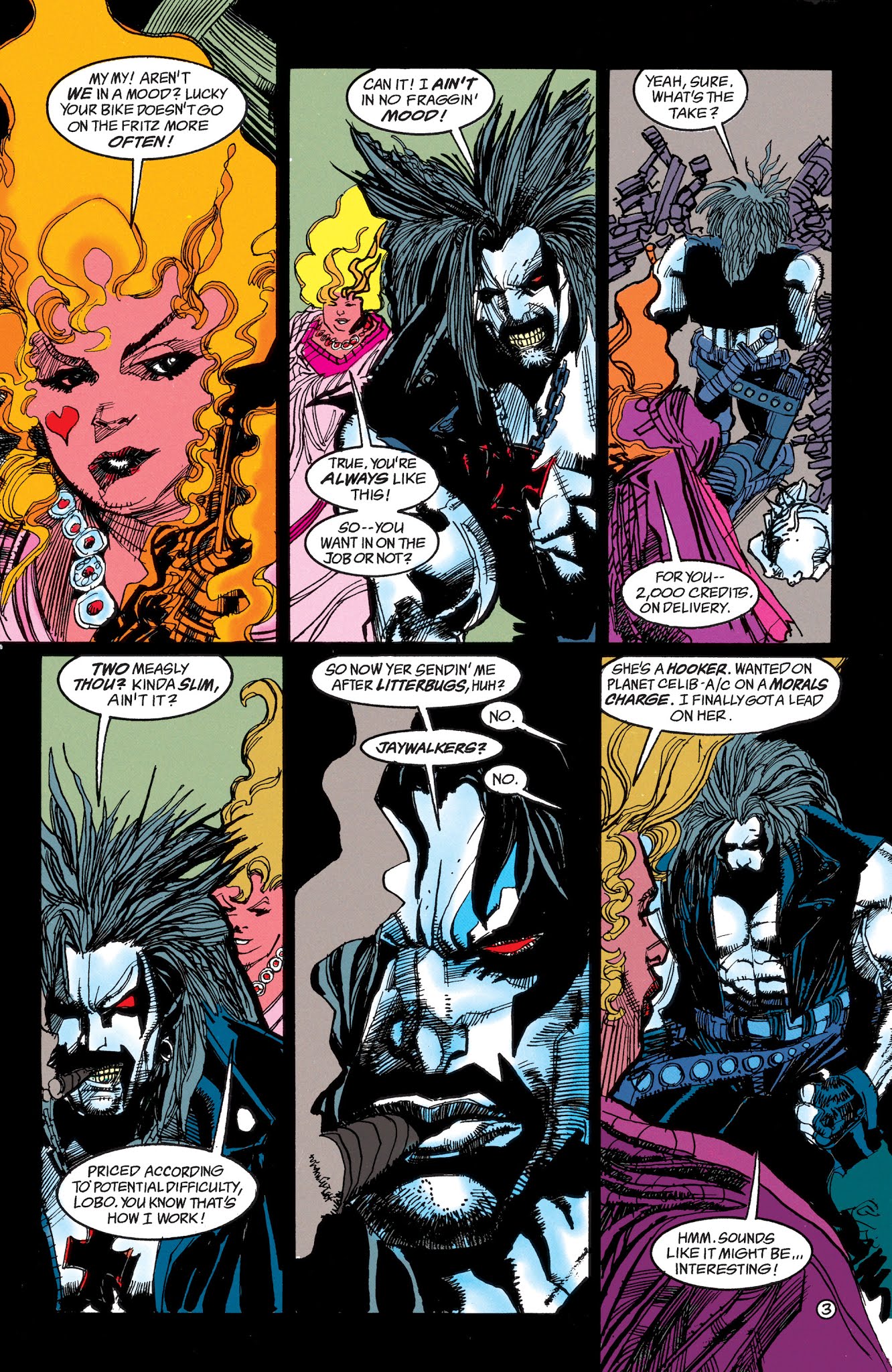 Read online Lobo by Keith Giffen & Alan Grant comic -  Issue # TPB 1 (Part 3) - 71