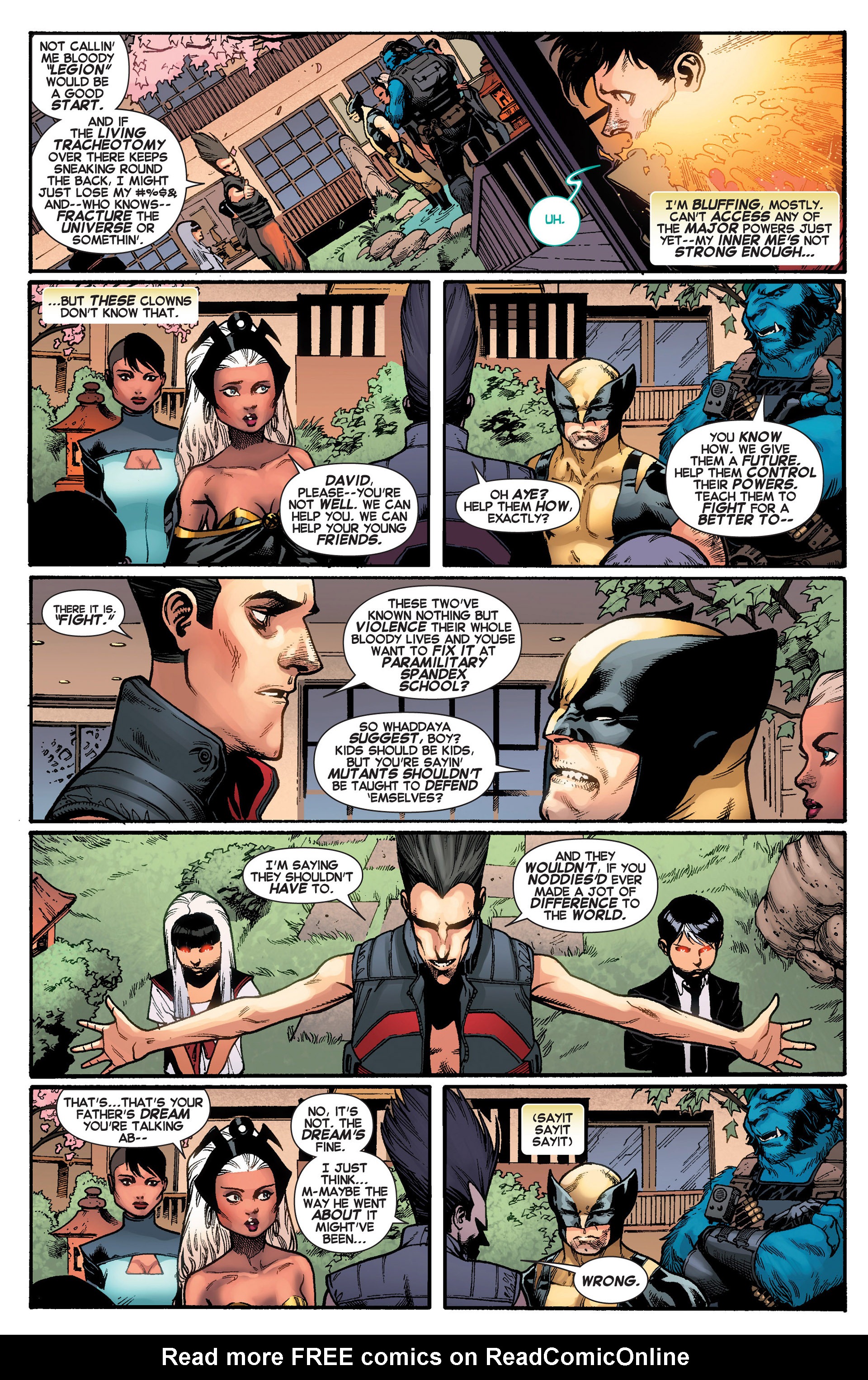 Read online X-Men: Legacy comic -  Issue #4 - 4