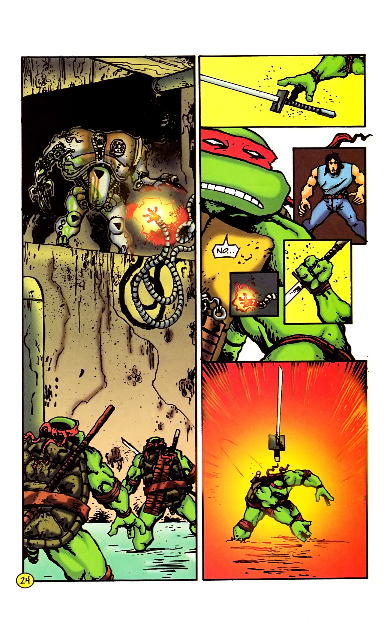 Read online Teenage Mutant Ninja Turtles (1993) comic -  Issue #9 - 26