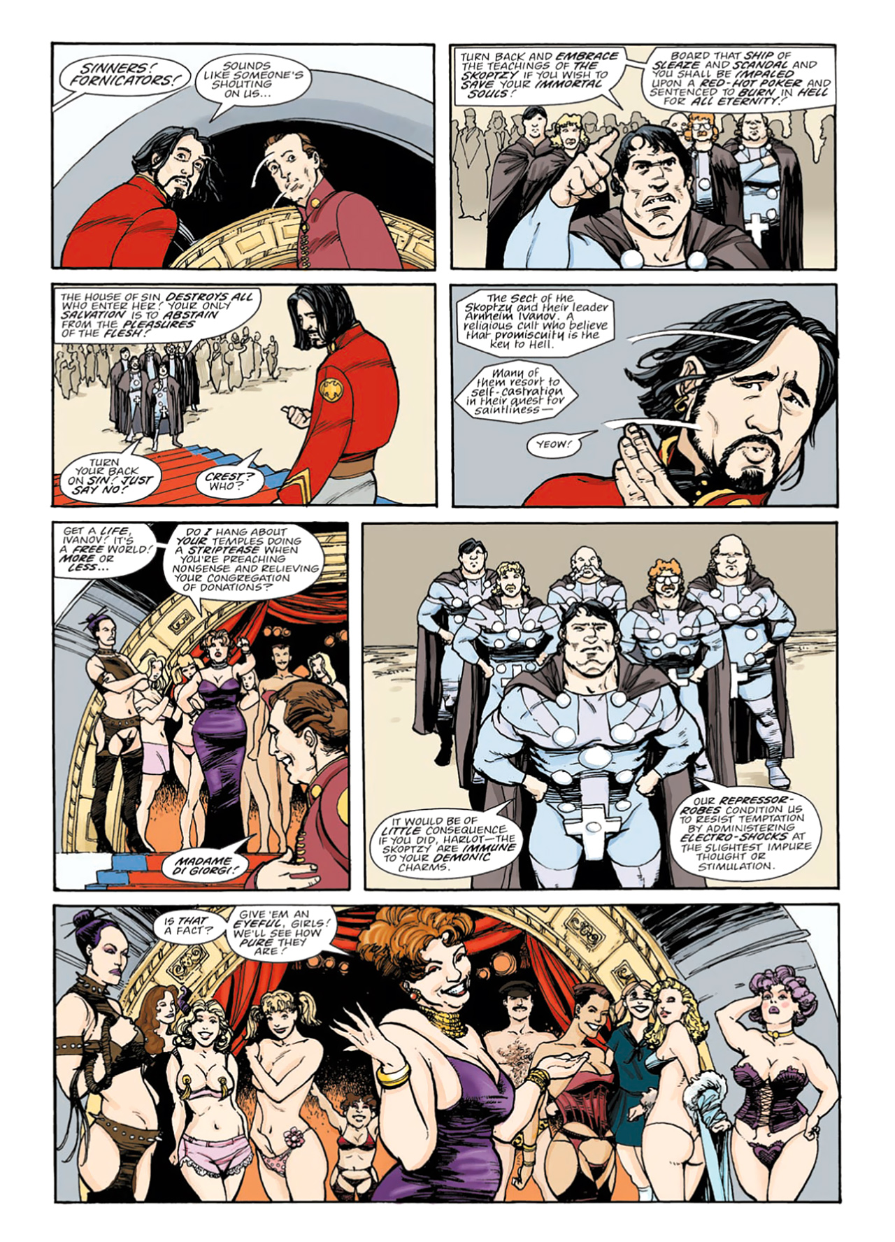 Read online Nikolai Dante comic -  Issue # TPB 2 - 126