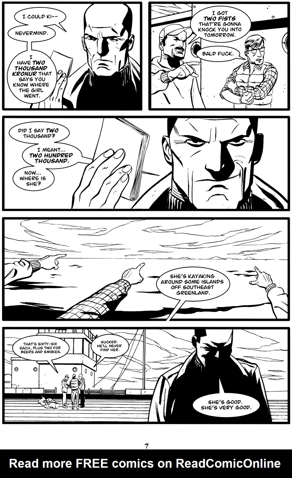 Read online Umbra comic -  Issue #3 - 10