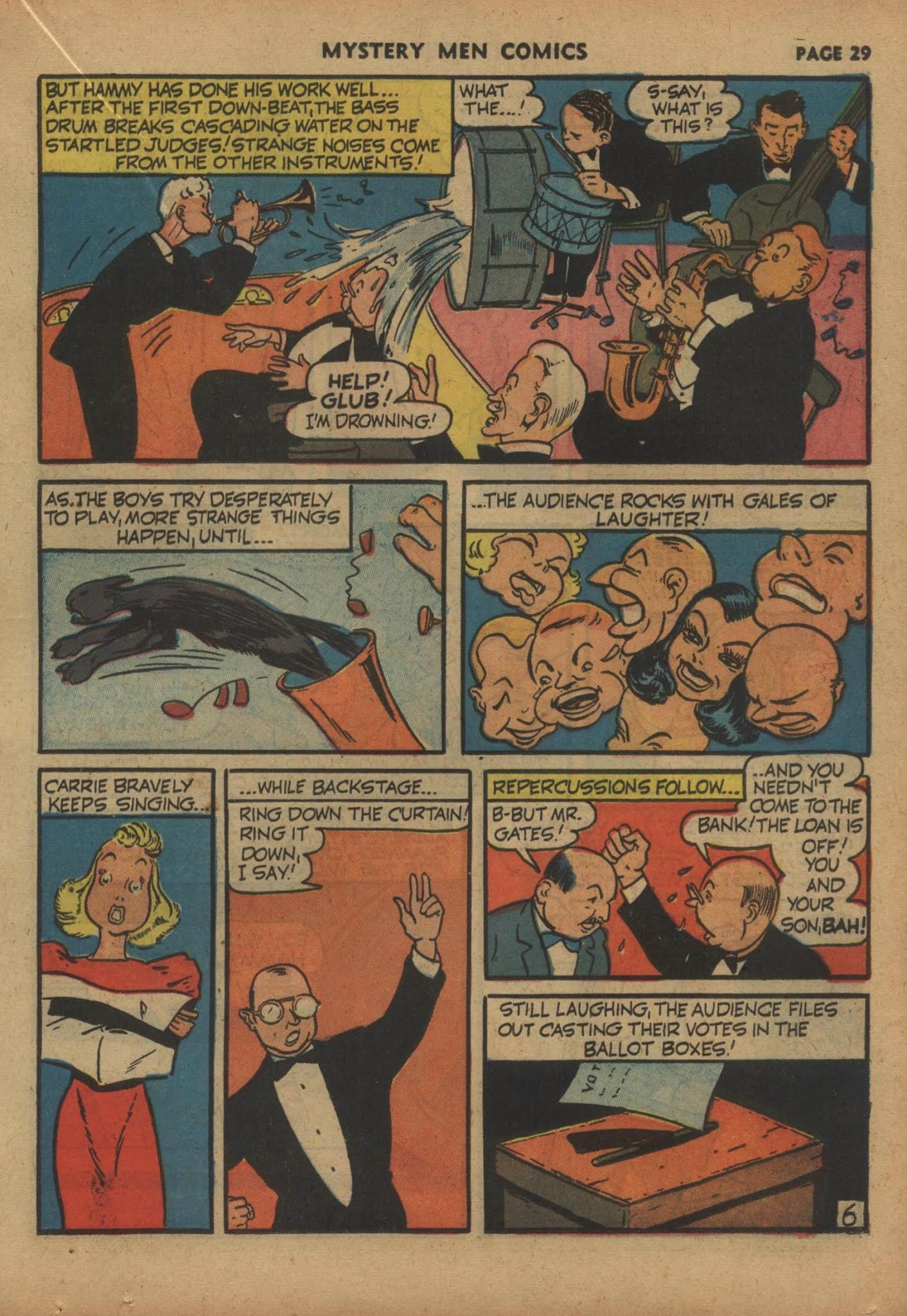 Read online Mystery Men Comics comic -  Issue #26 - 31