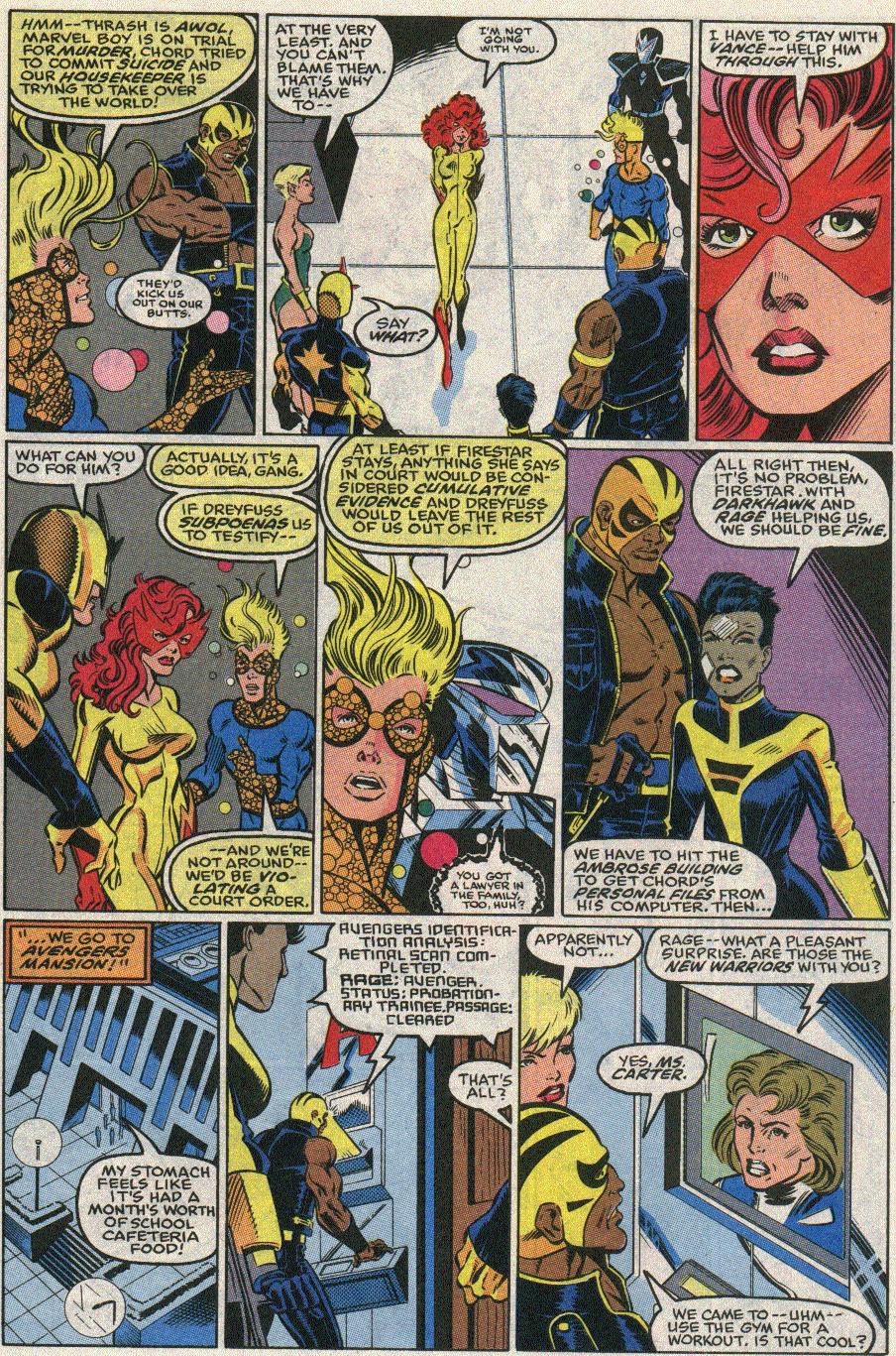 The New Warriors Issue #22 #26 - English 16