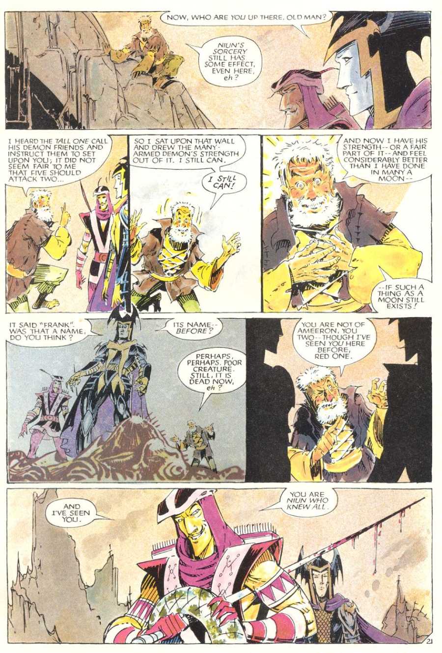 Read online Elric (1983) comic -  Issue #5 - 22