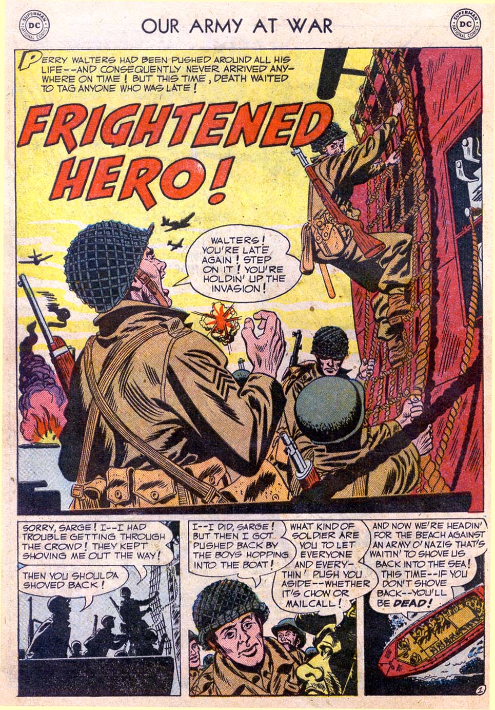 Read online Our Army at War (1952) comic -  Issue #3 - 29