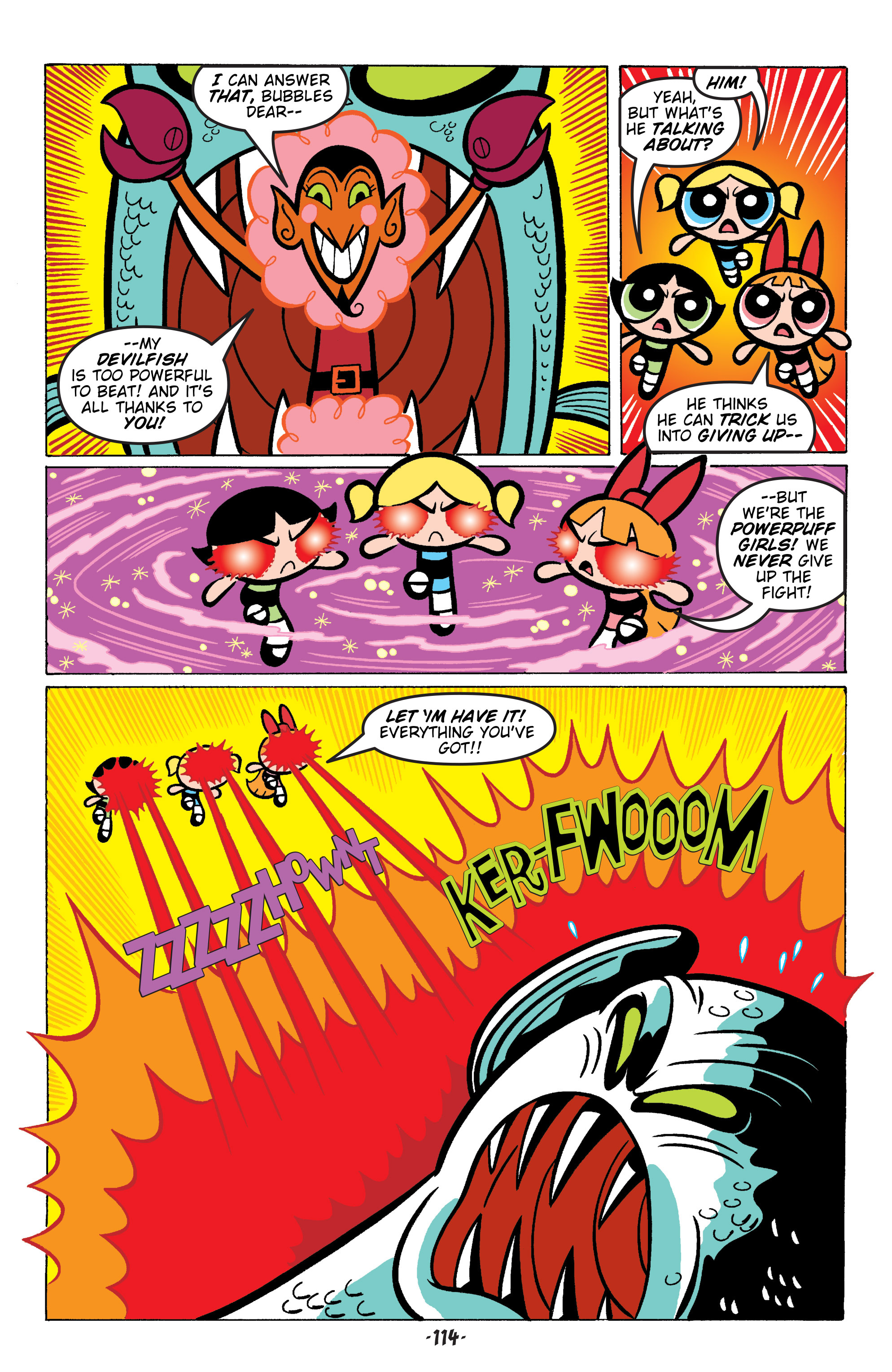 Read online Powerpuff Girls Classics comic -  Issue # TPb 4 - 115